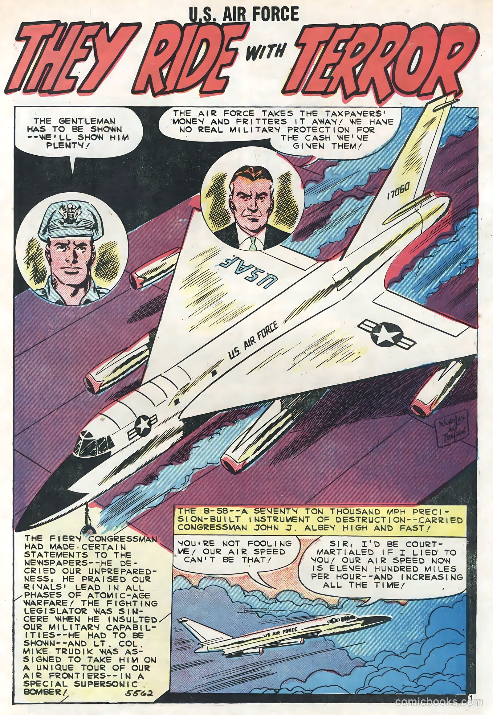 U.S. Air Force Comics #6 (1959) — page 11 of 36