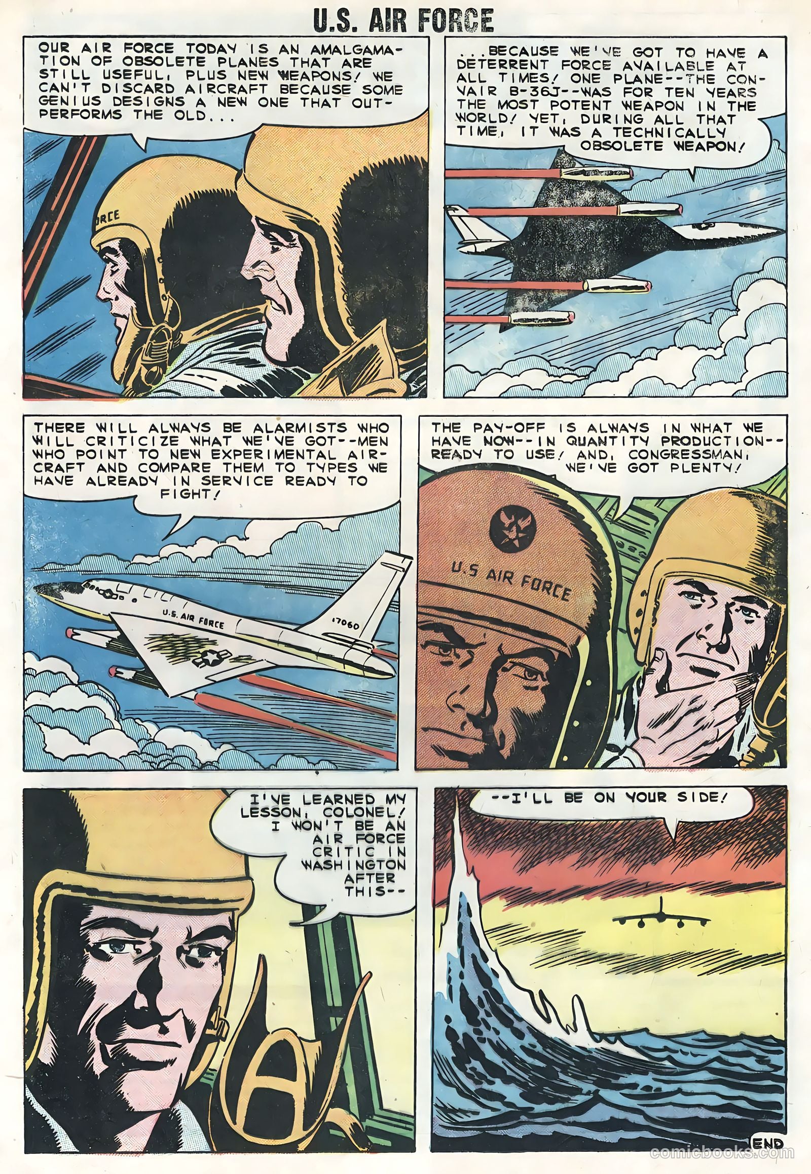 U.S. Air Force Comics #6 (1959) — page 16 of 36
