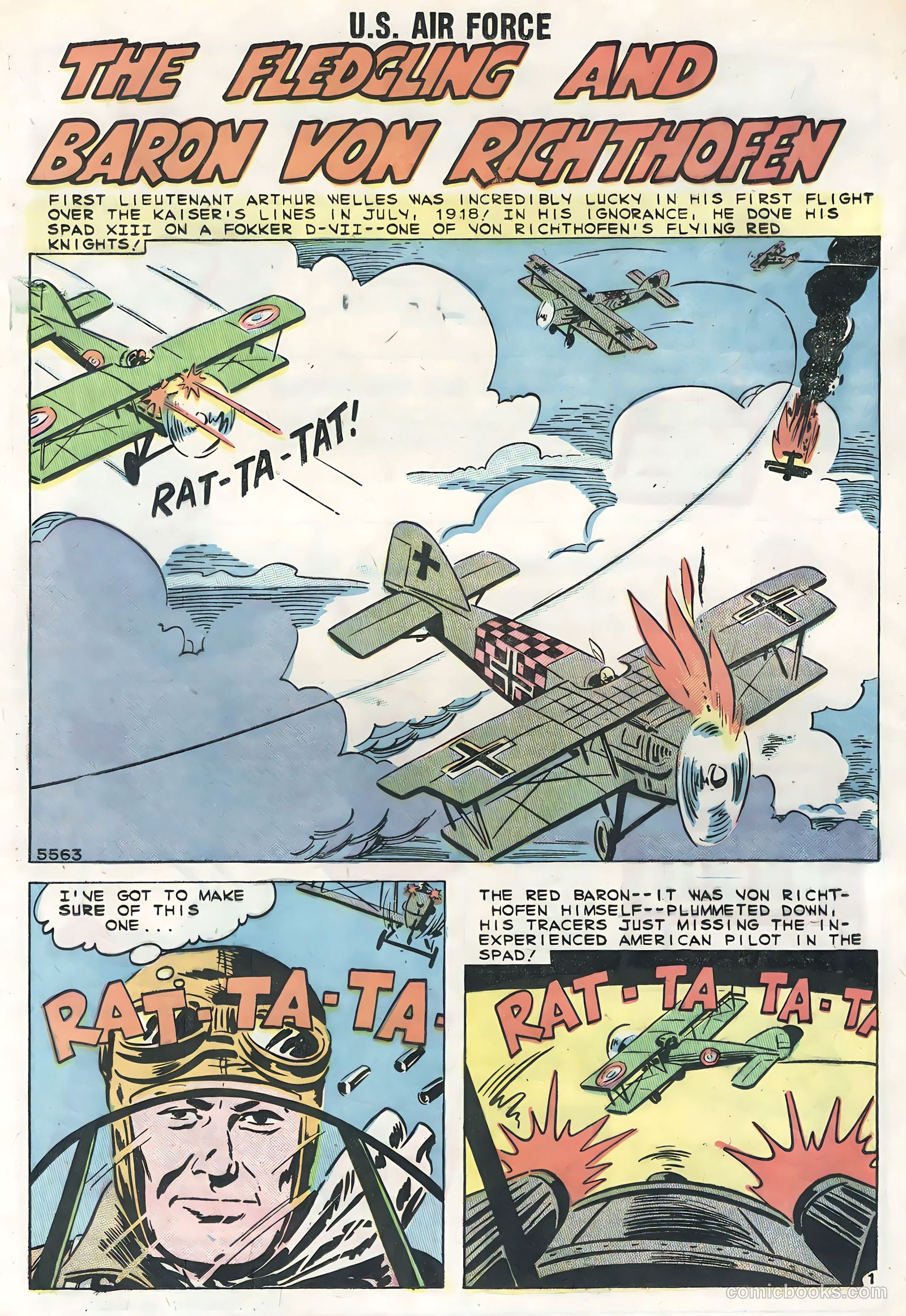U.S. Air Force Comics #6 (1959) — page 20 of 36