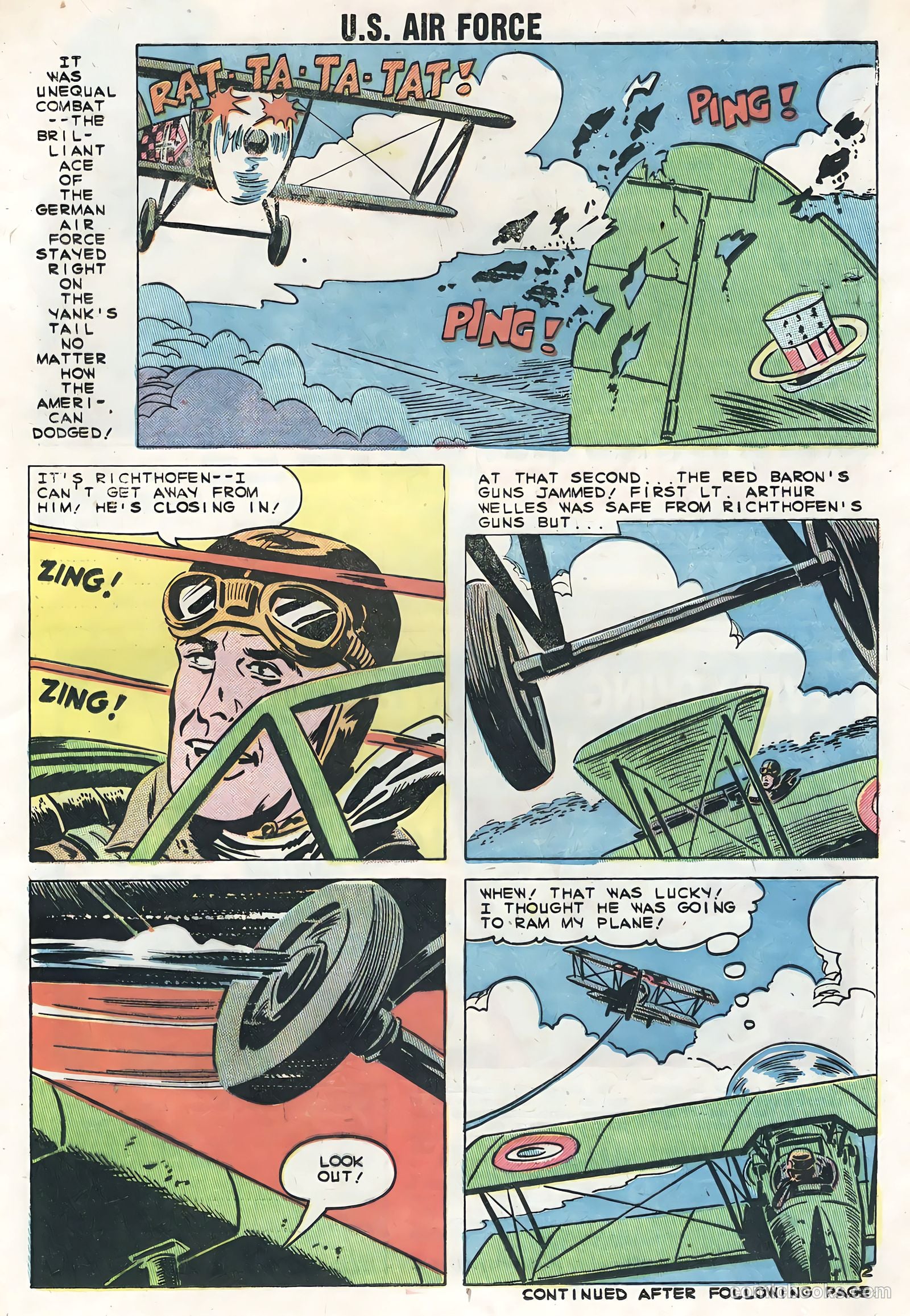 U.S. Air Force Comics #6 (1959) — page 21 of 36
