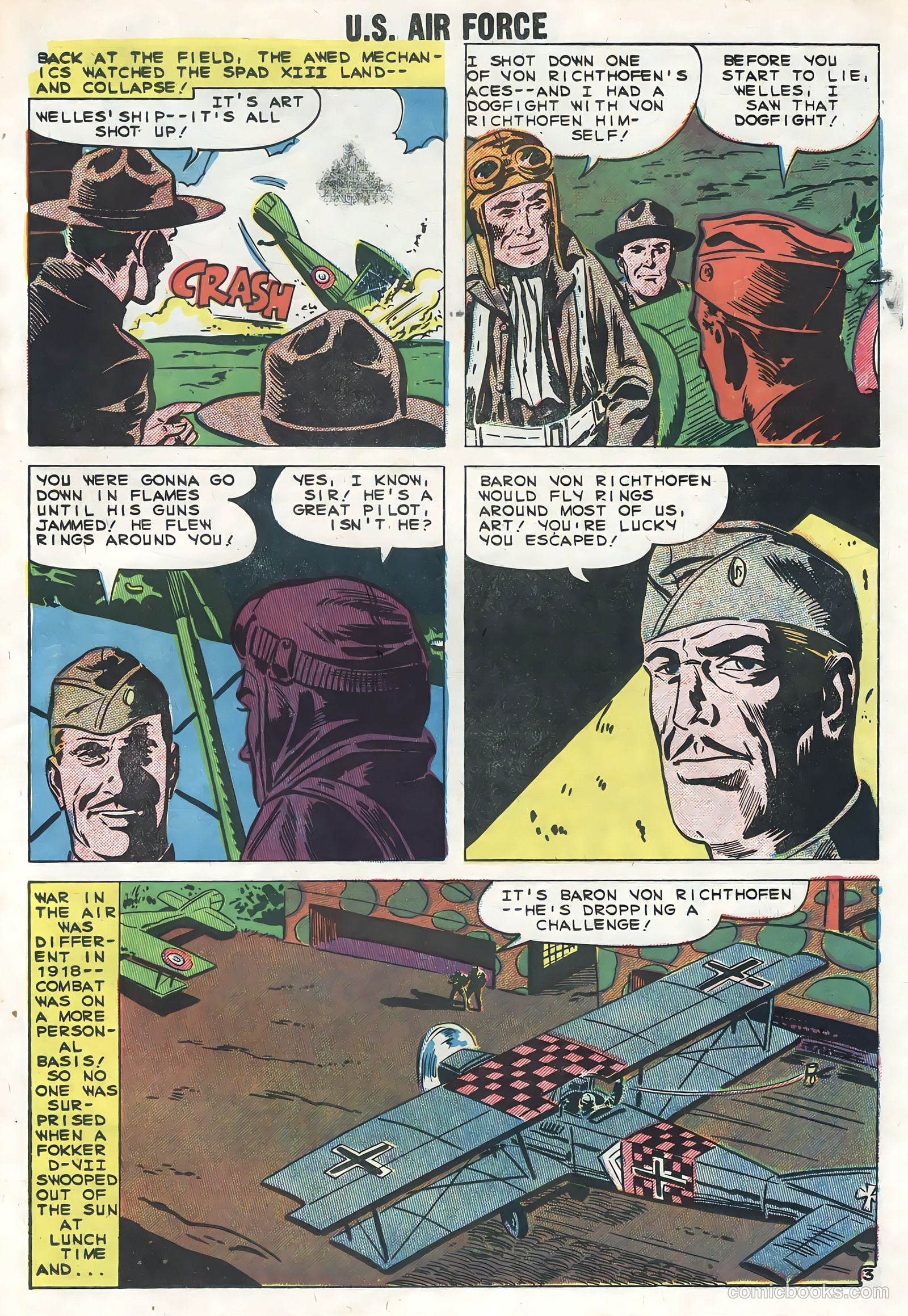 U.S. Air Force Comics #6 (1959) — page 23 of 36