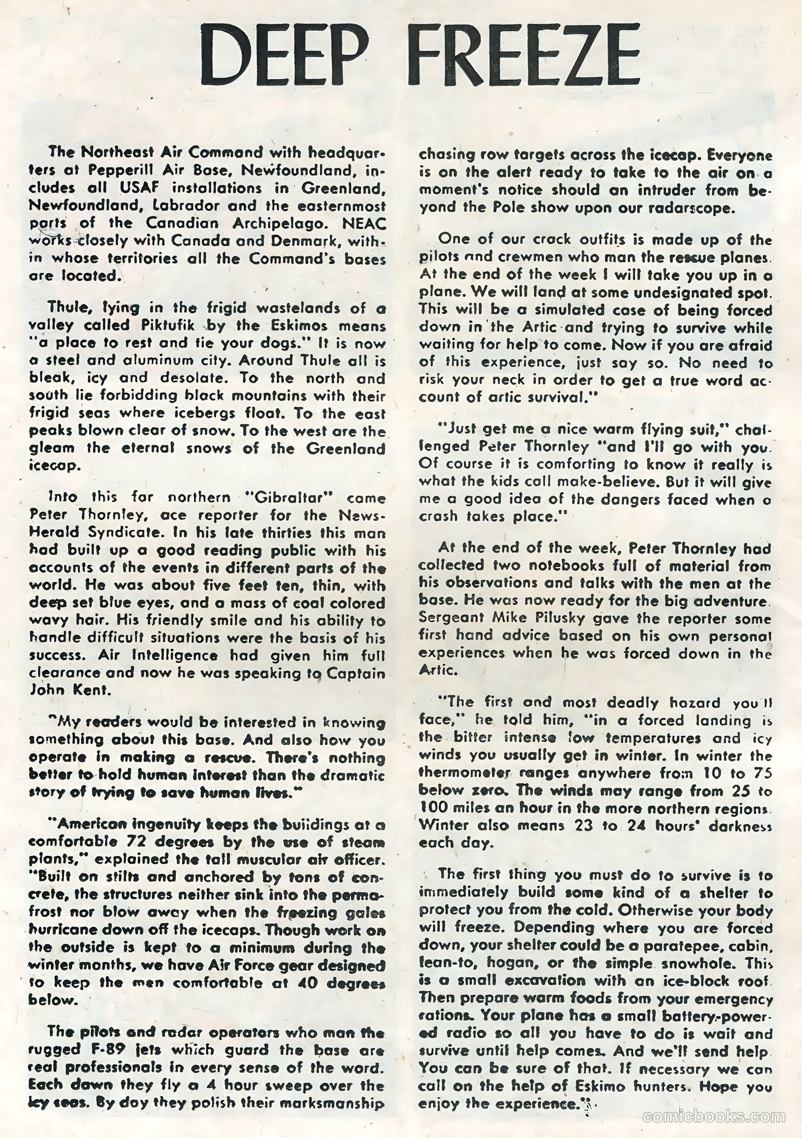 U.S. Air Force Comics #6 (1959) — page 26 of 36