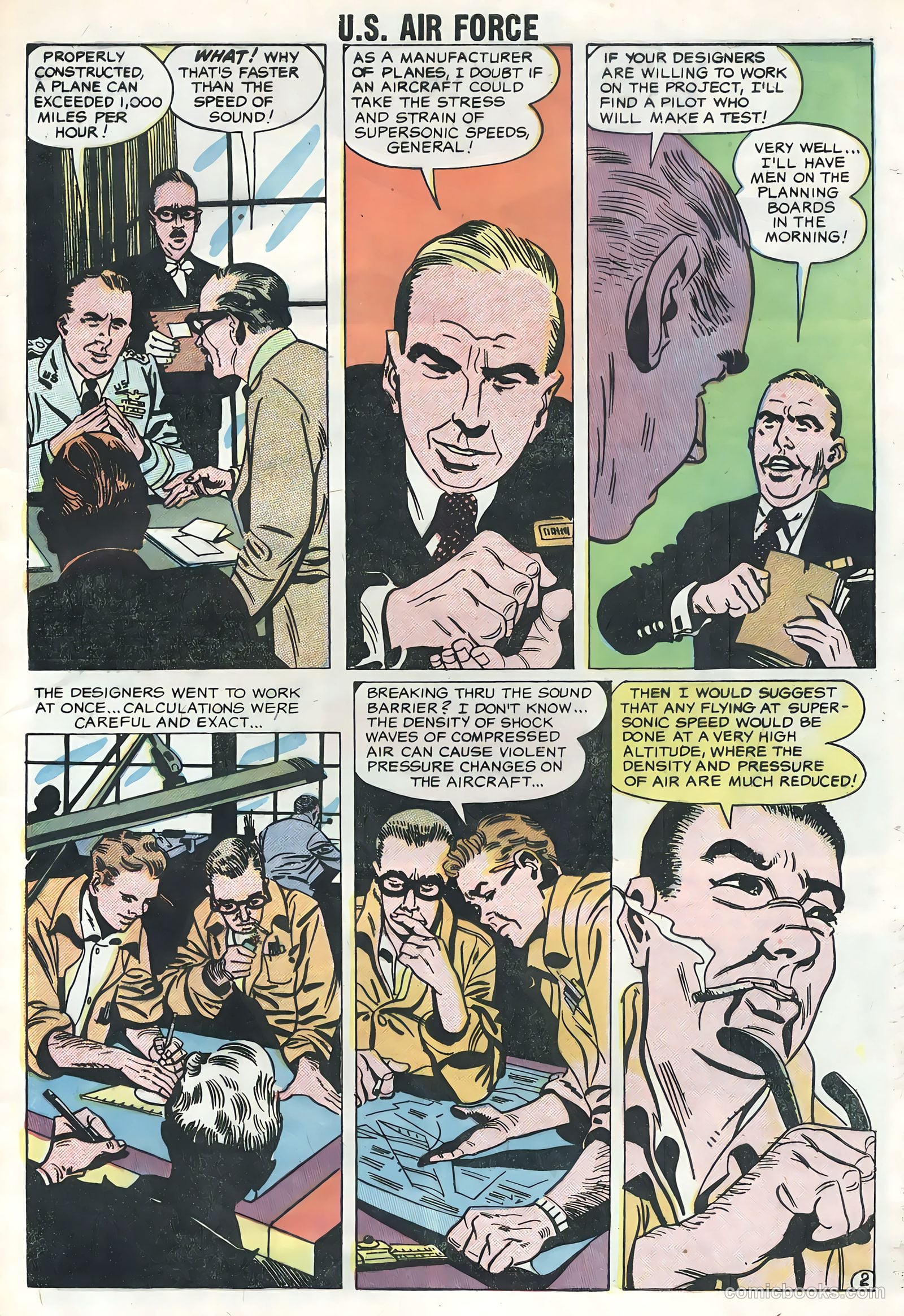 U.S. Air Force Comics #6 (1959) — page 29 of 36