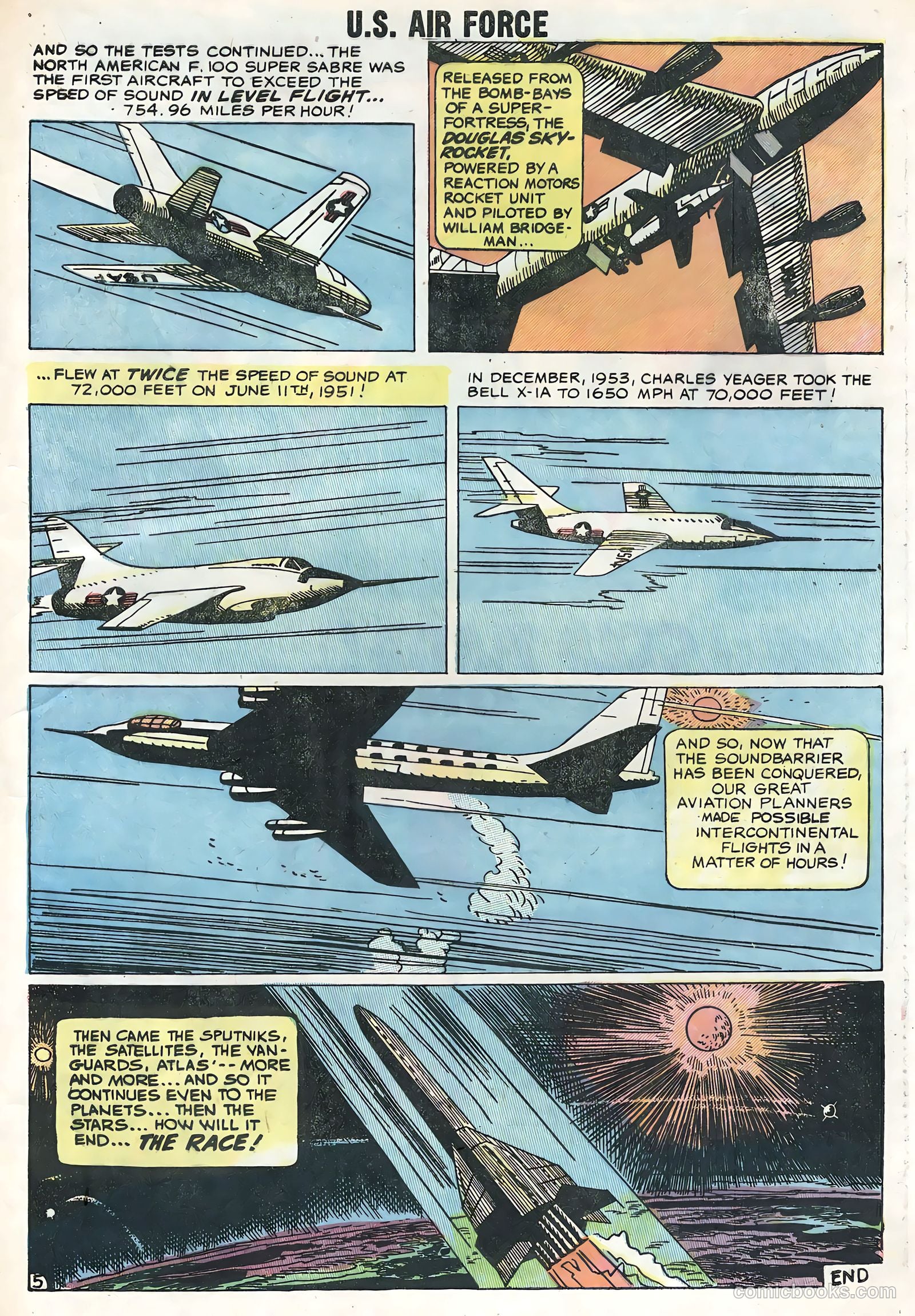 U.S. Air Force Comics #6 (1959) — page 33 of 36