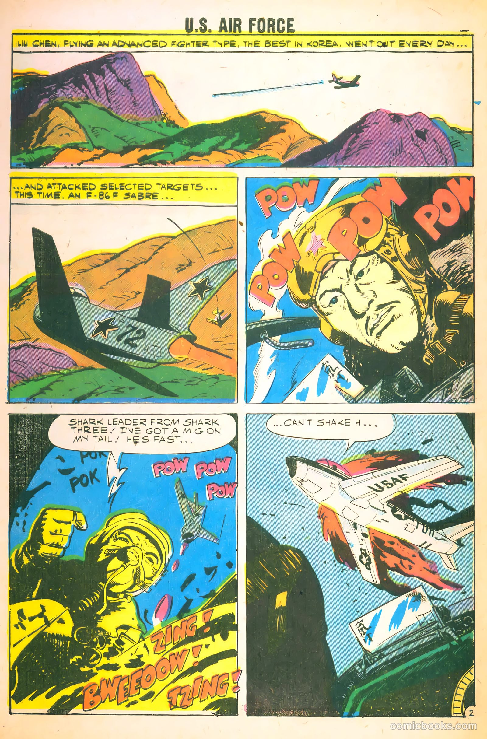 U.S. Air Force Comics #7 (1959) — page 4 of 36