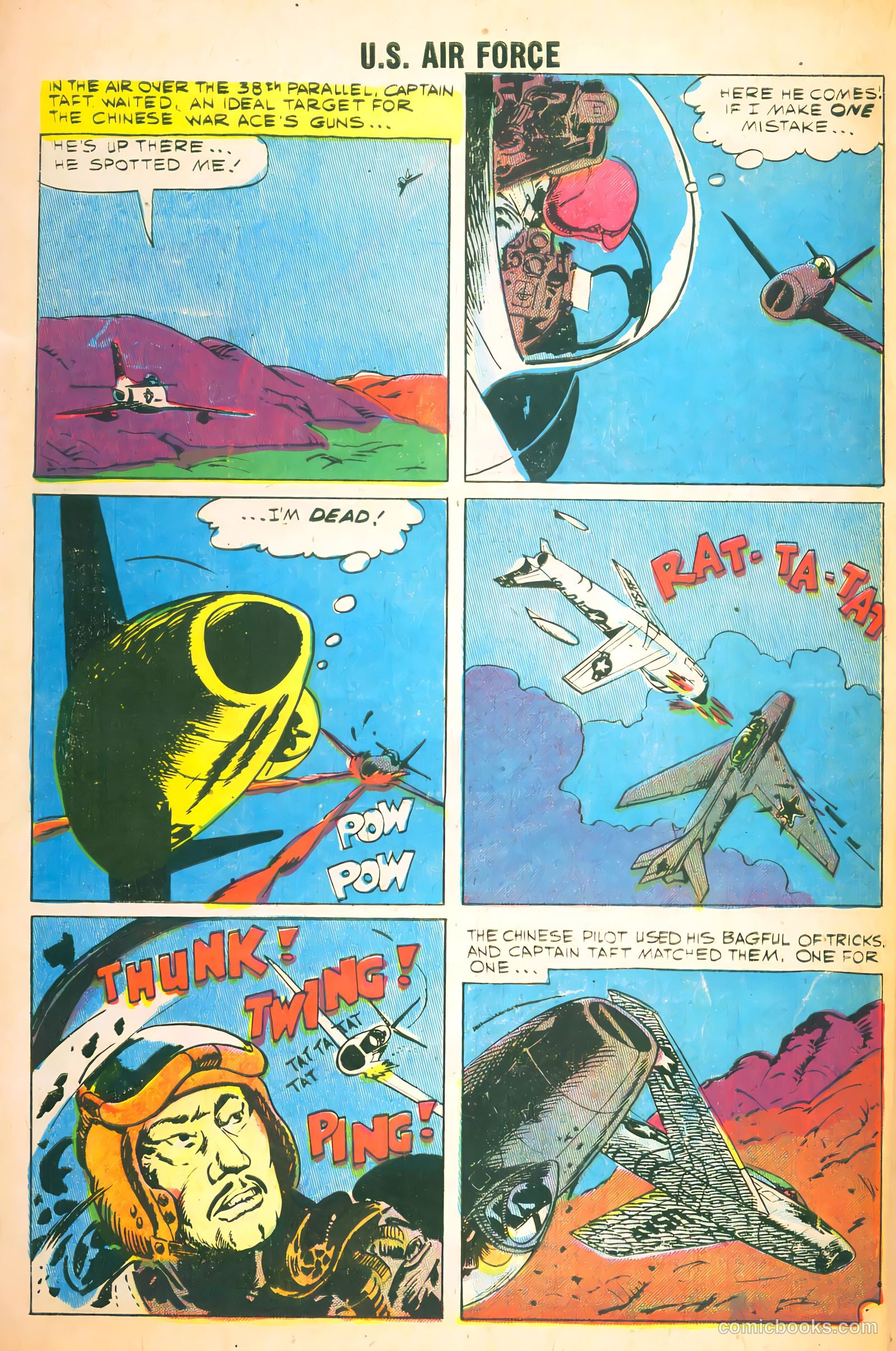 U.S. Air Force Comics #7 (1959) — page 10 of 36