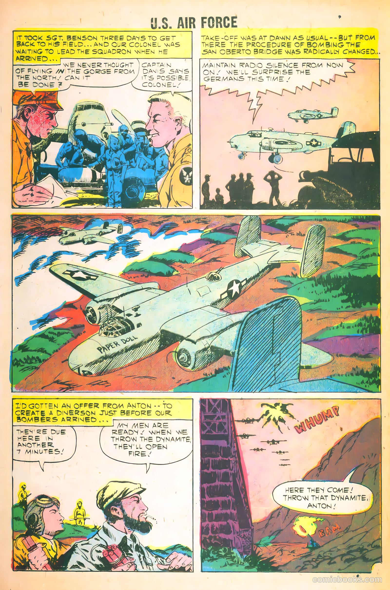 U.S. Air Force Comics #7 (1959) — page 18 of 36