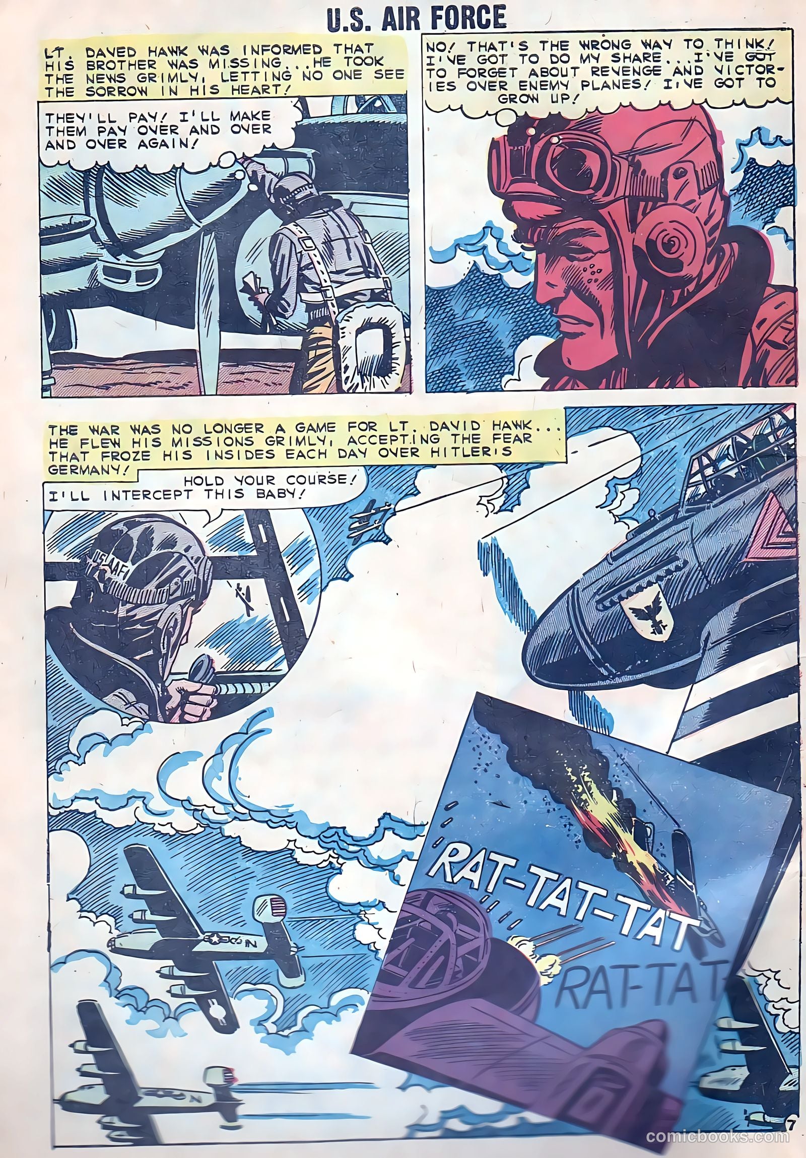 U.S. Air Force Comics #8 (1960) — page 10 of 36