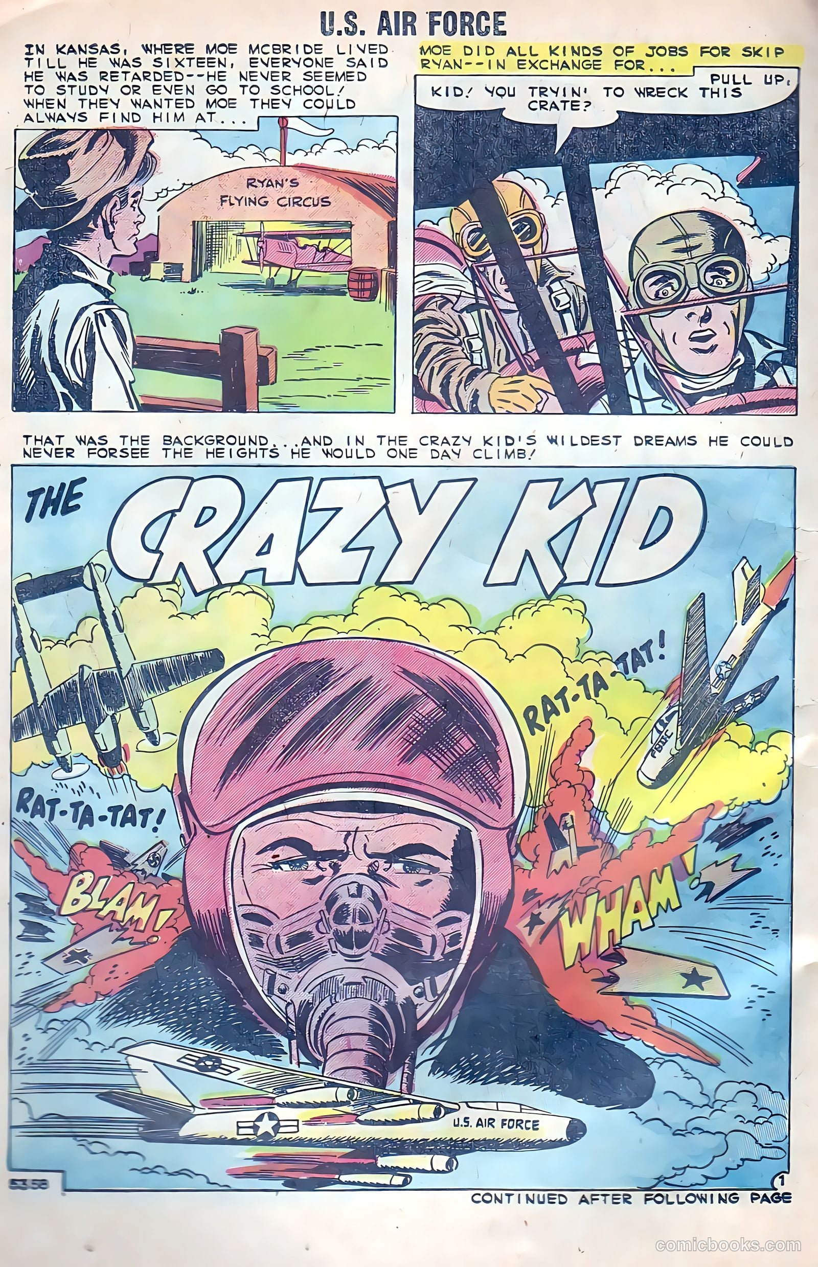 U.S. Air Force Comics #8 (1960) — page 14 of 36