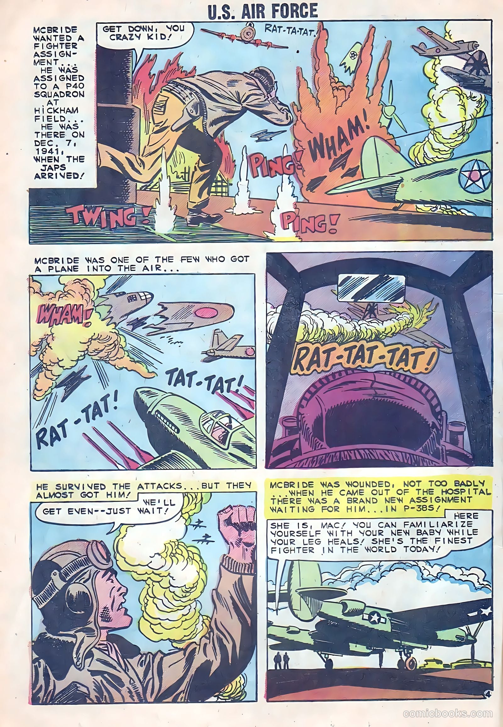 U.S. Air Force Comics #8 (1960) — page 18 of 36