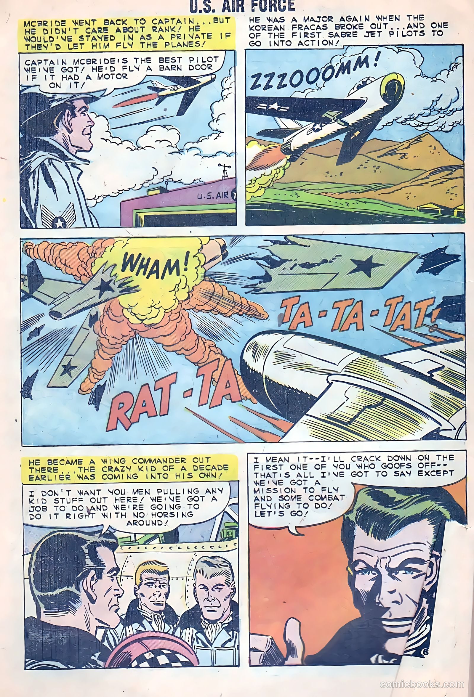 U.S. Air Force Comics #8 (1960) — page 20 of 36