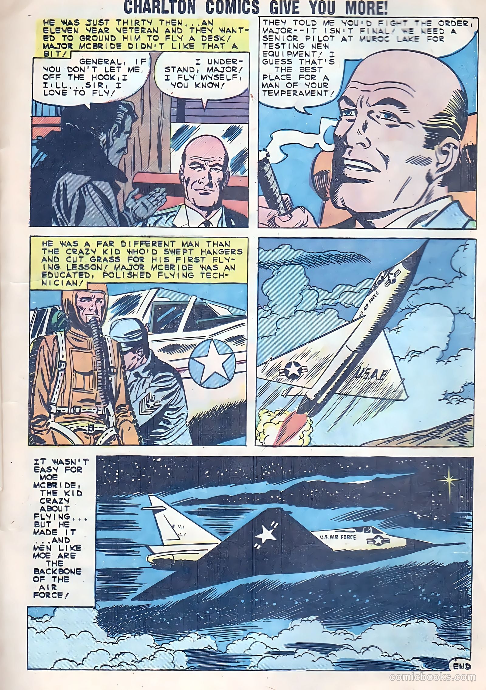 U.S. Air Force Comics #8 (1960) — page 21 of 36