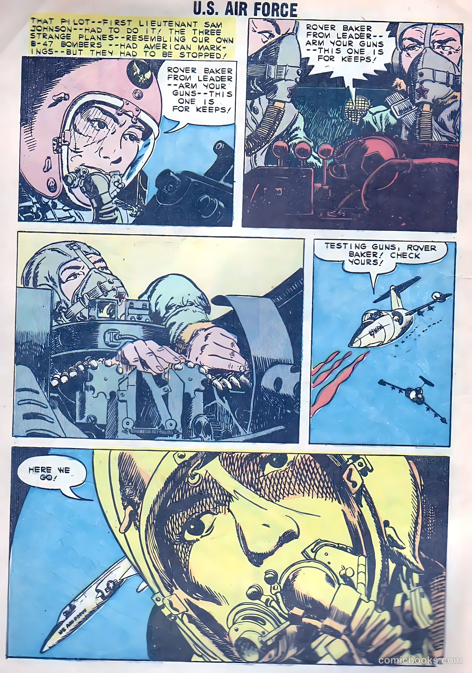 U.S. Air Force Comics #8 (1960) — page 28 of 36