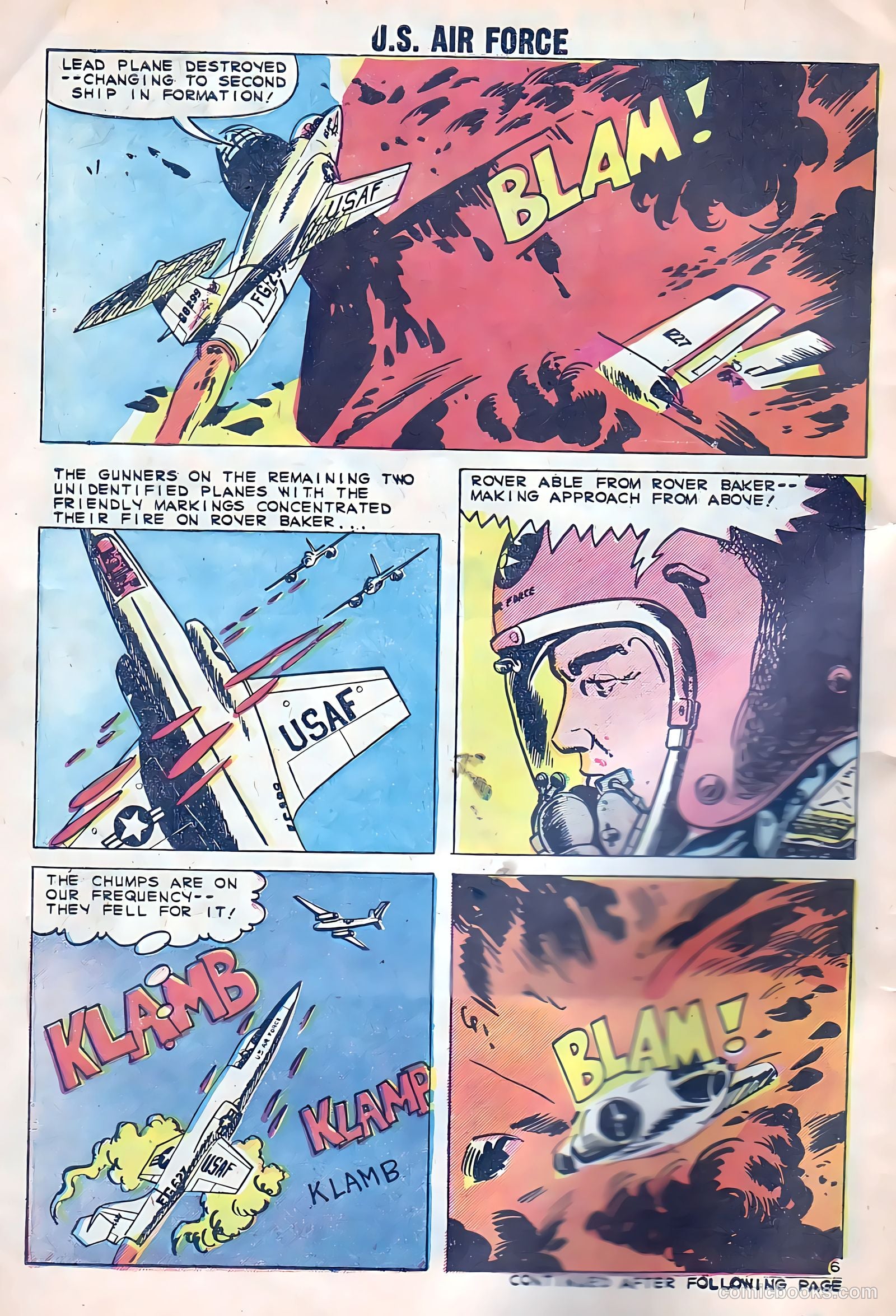 U.S. Air Force Comics #8 (1960) — page 30 of 36