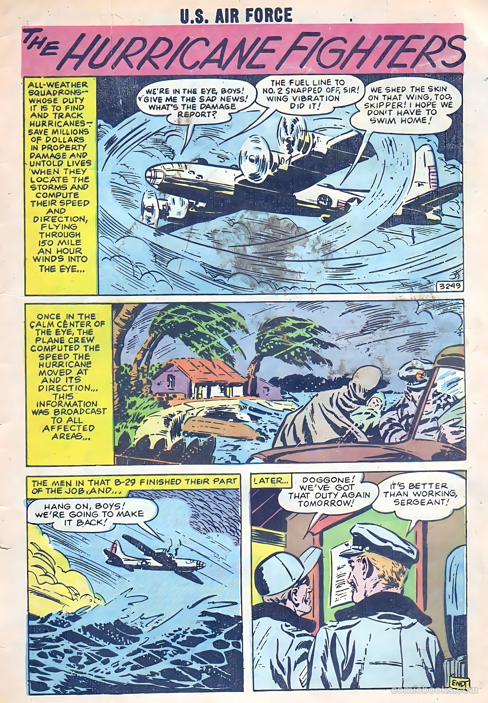 U.S. Air Force Comics #8 (1960) — page 33 of 36