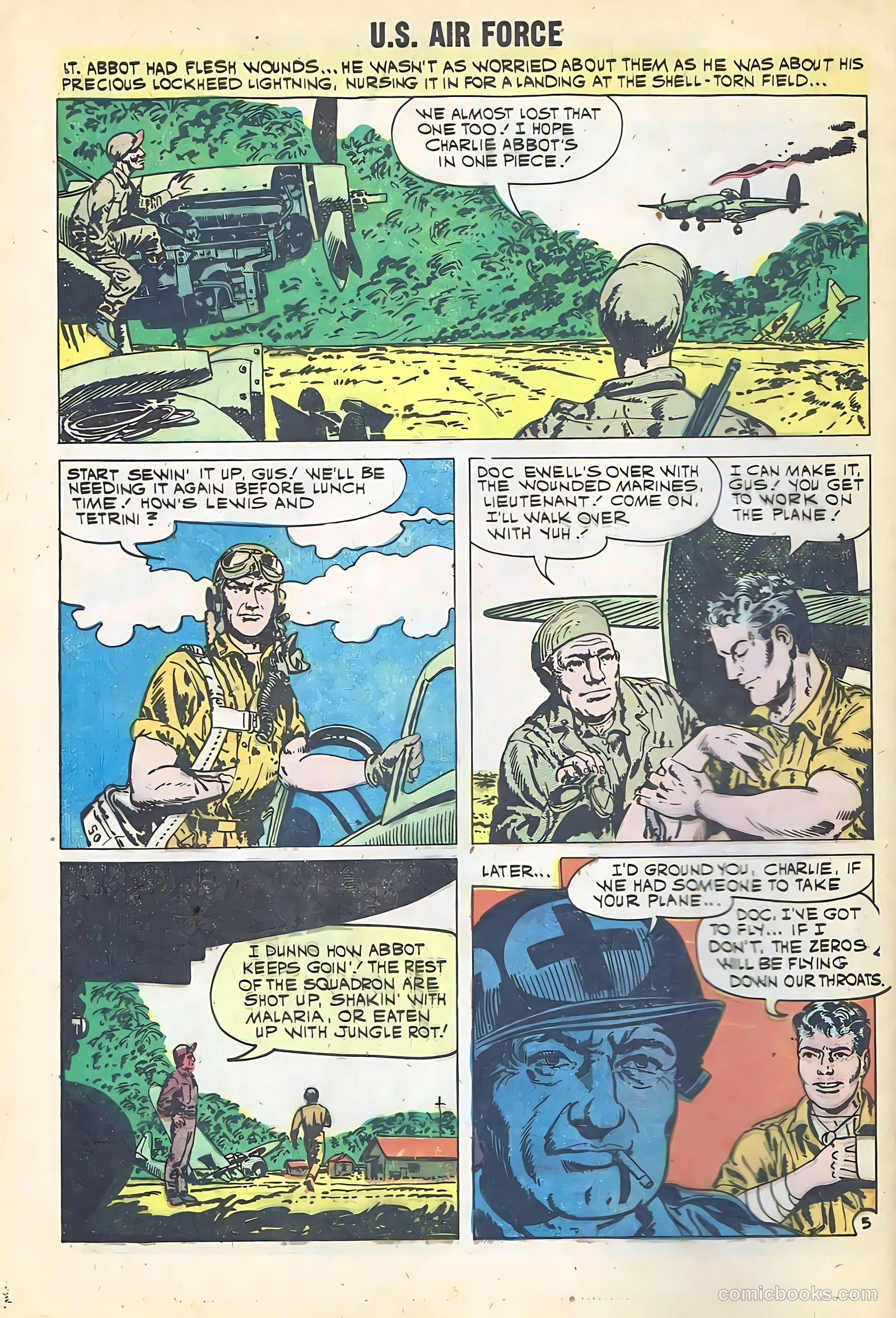 U.S. Air Force Comics #9 (1960) — page 8 of 36