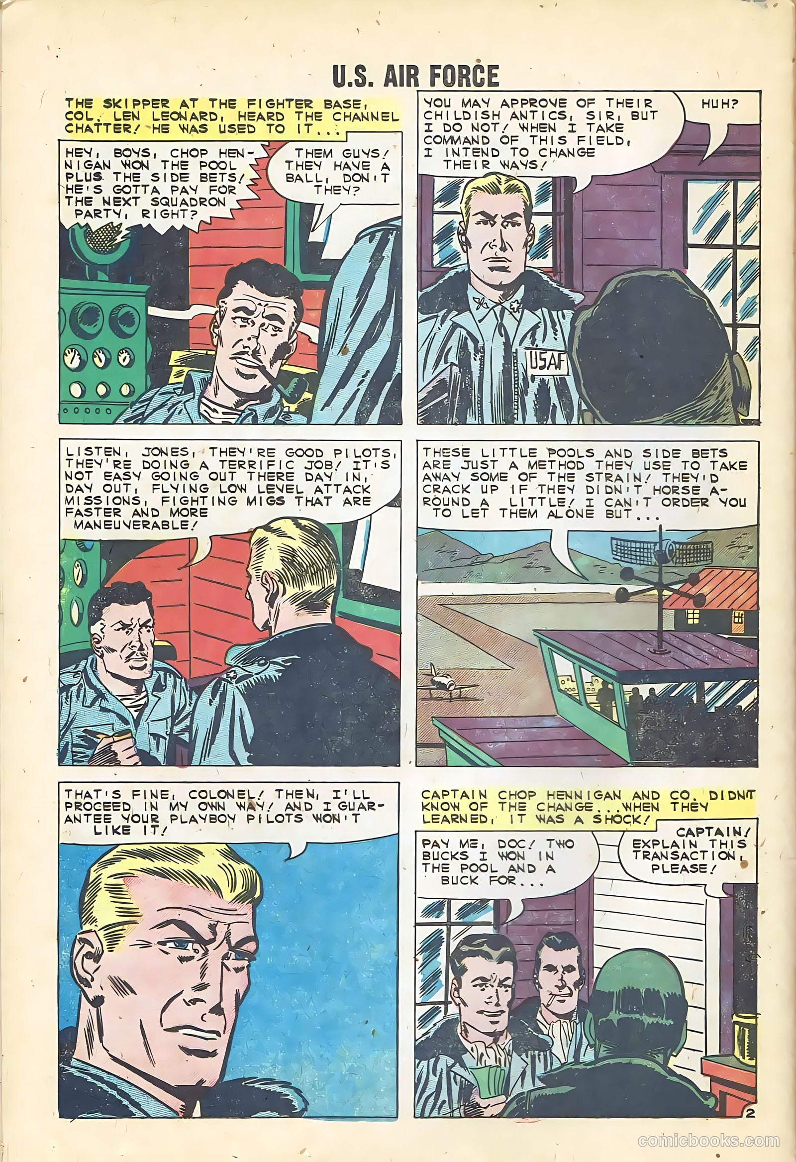 U.S. Air Force Comics #9 (1960) — page 16 of 36