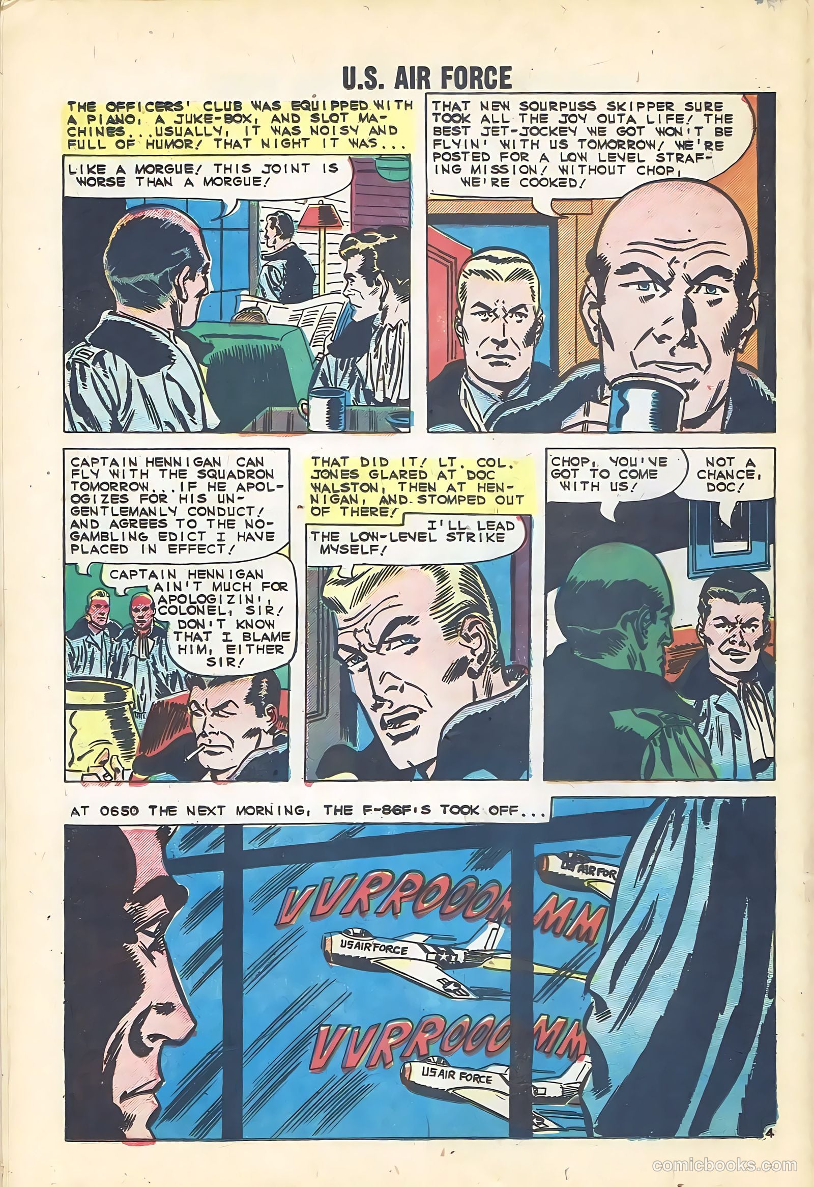 U.S. Air Force Comics #9 (1960) — page 18 of 36