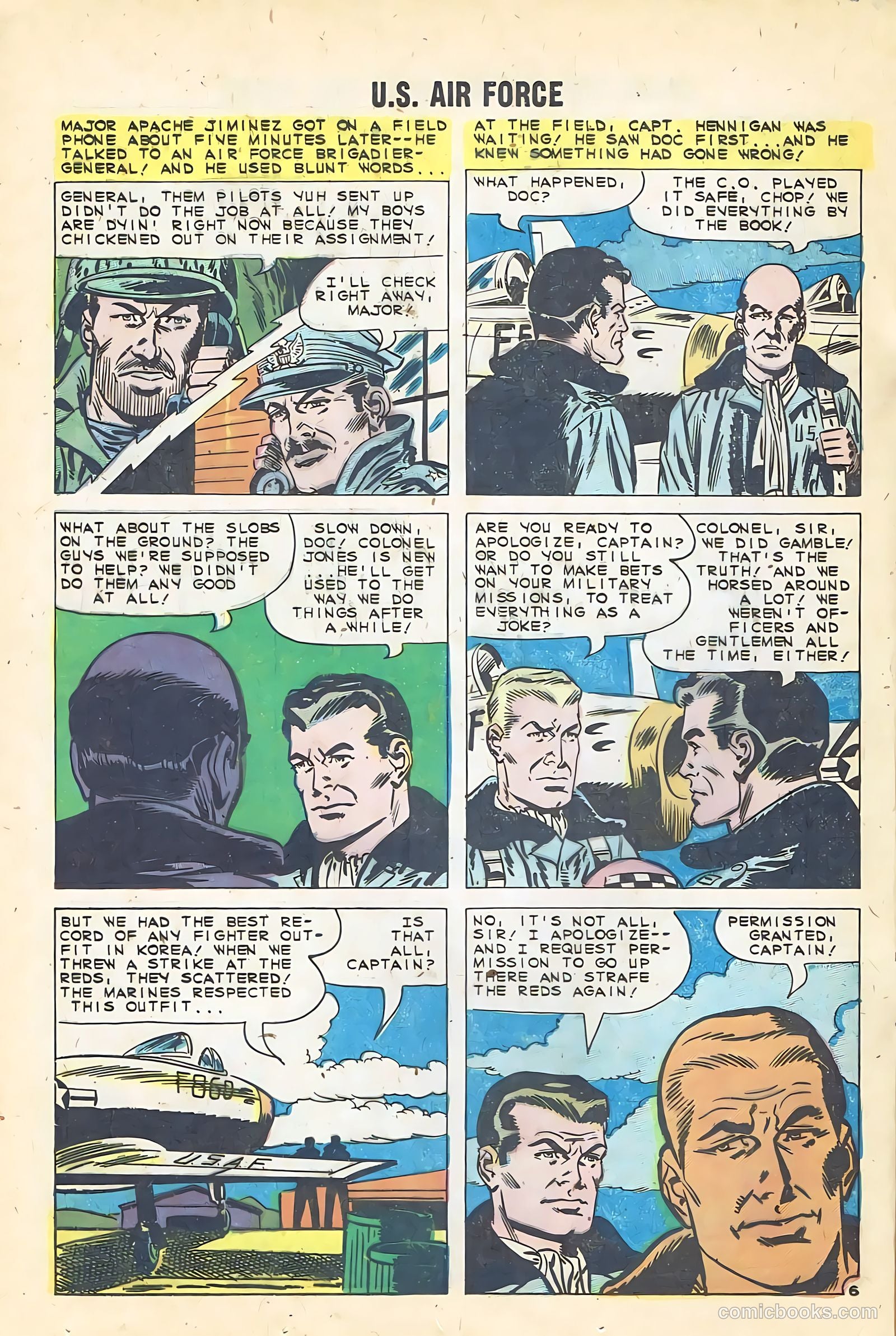 U.S. Air Force Comics #9 (1960) — page 20 of 36