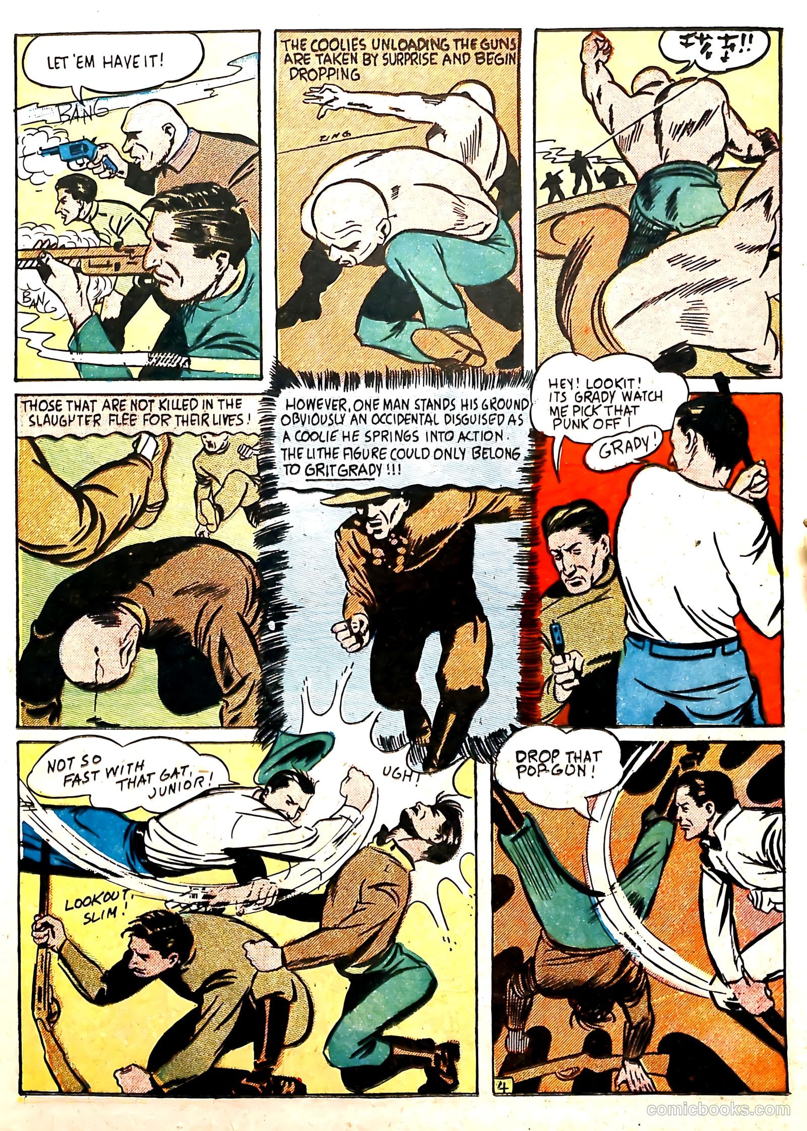 U.S. Border Patrol Comics #5 (1944) — page 17 of 36