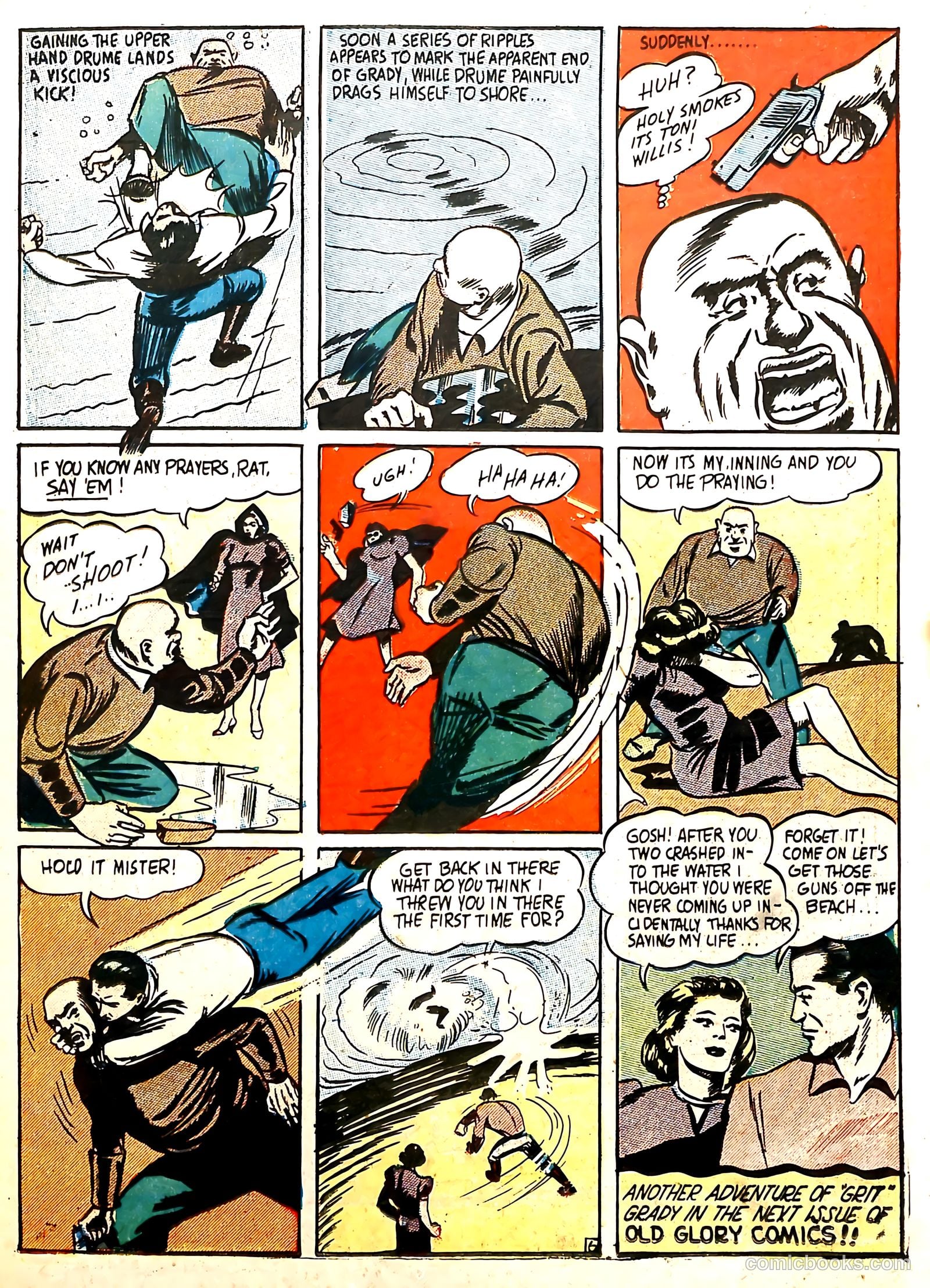 U.S. Border Patrol Comics #5 (1944) — page 19 of 36