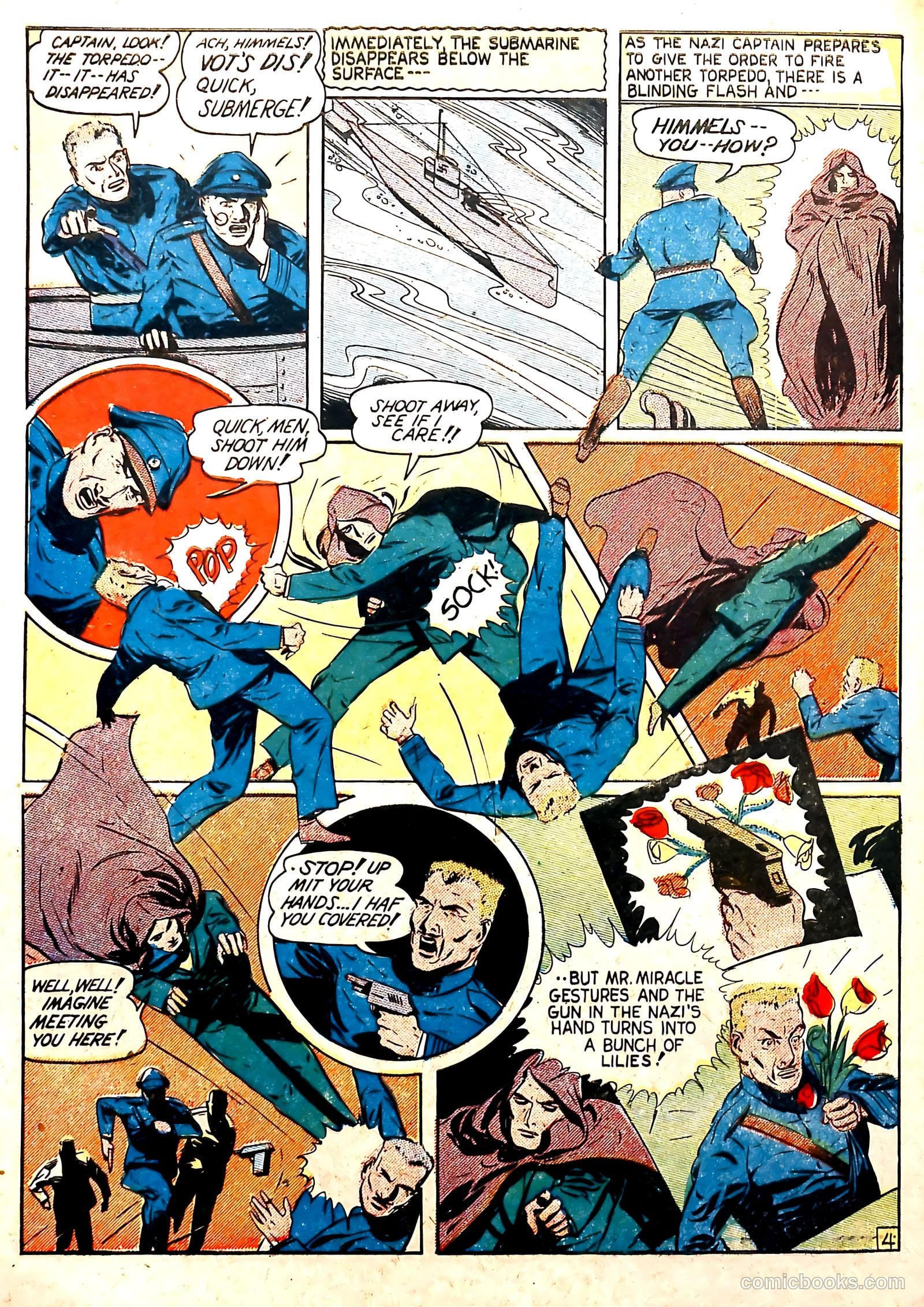 U.S. Border Patrol Comics #5 (1944) — page 32 of 36