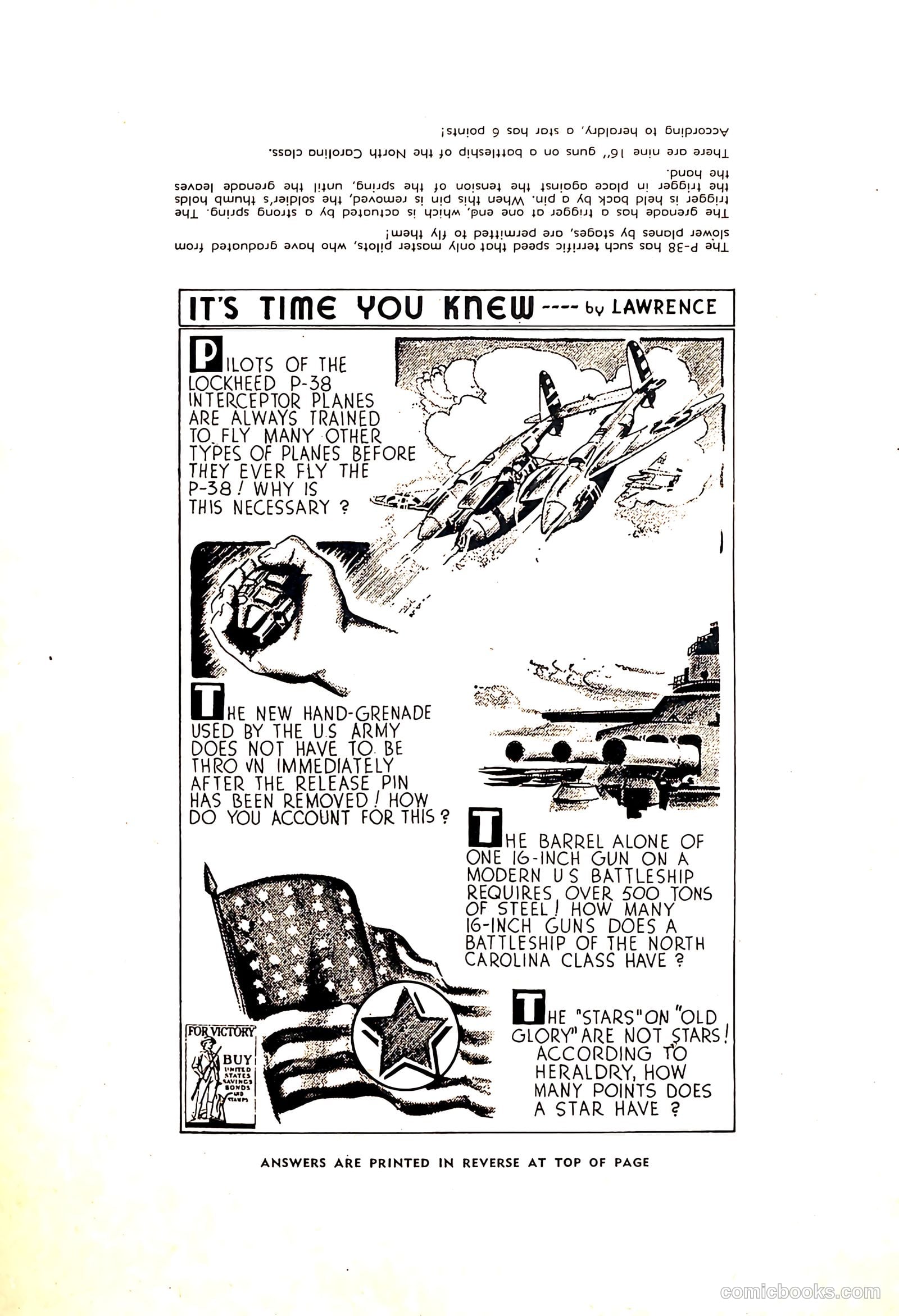 U.S. Border Patrol Comics #5 (1944) — page 35 of 36