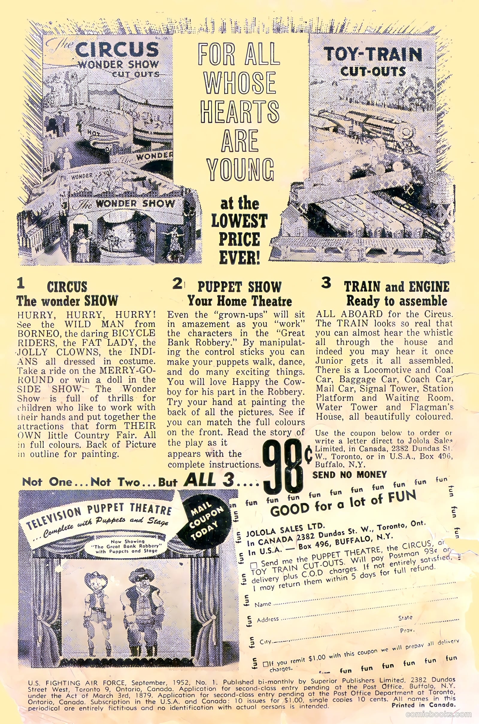 U.S. Fighting Air Force #1 (1952) — page 2 of 36