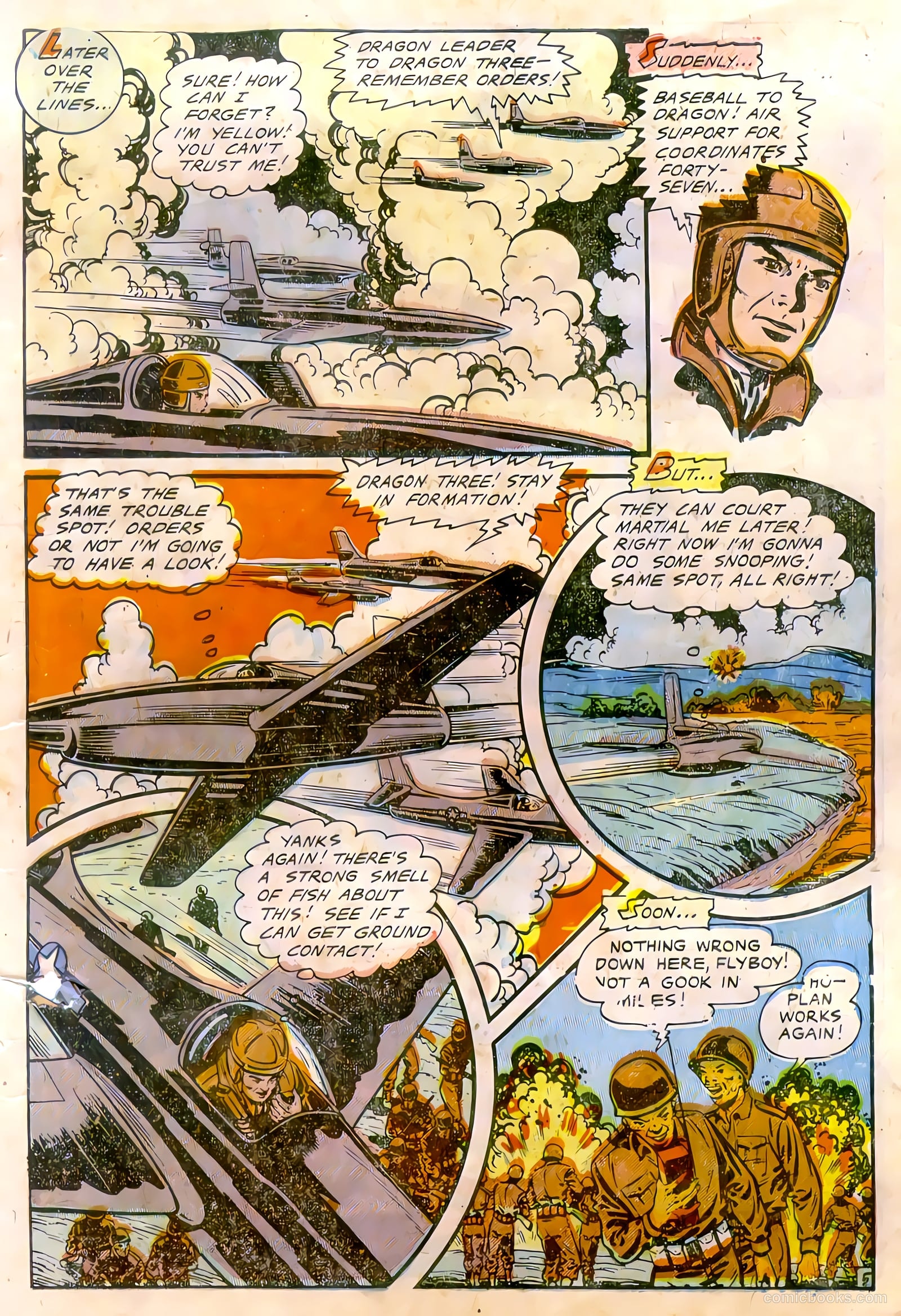 U.S. Fighting Air Force #1 (1952) — page 7 of 36