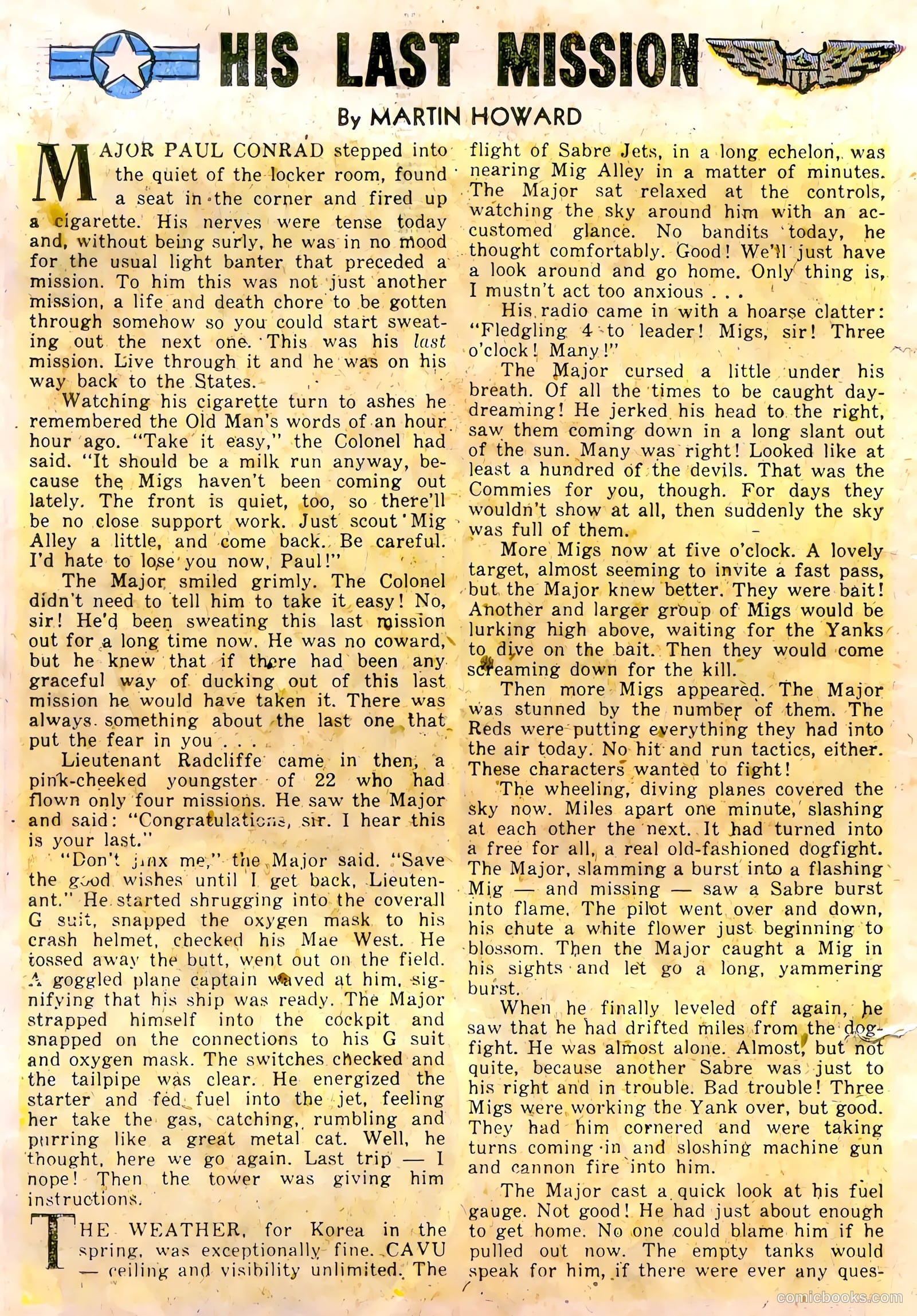 U.S. Fighting Air Force #1 (1952) — page 18 of 36