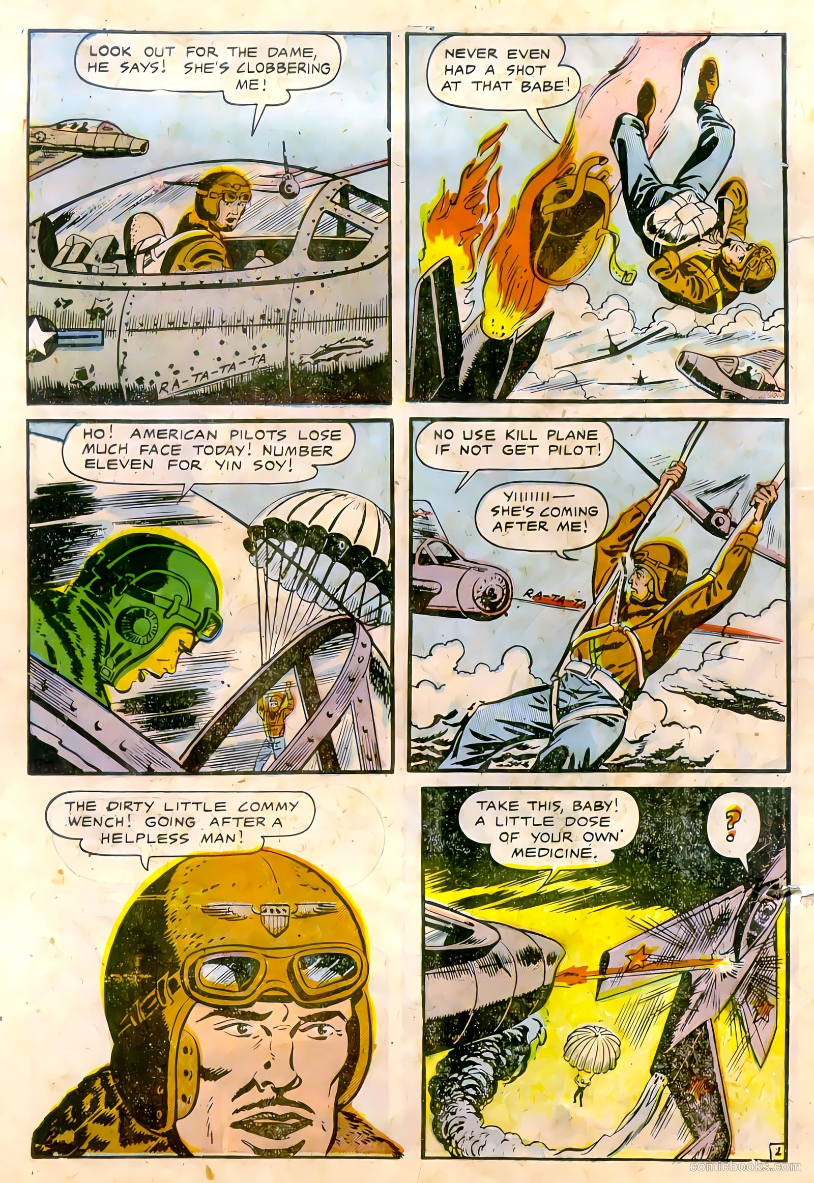 U.S. Fighting Air Force #1 (1952) — page 30 of 36