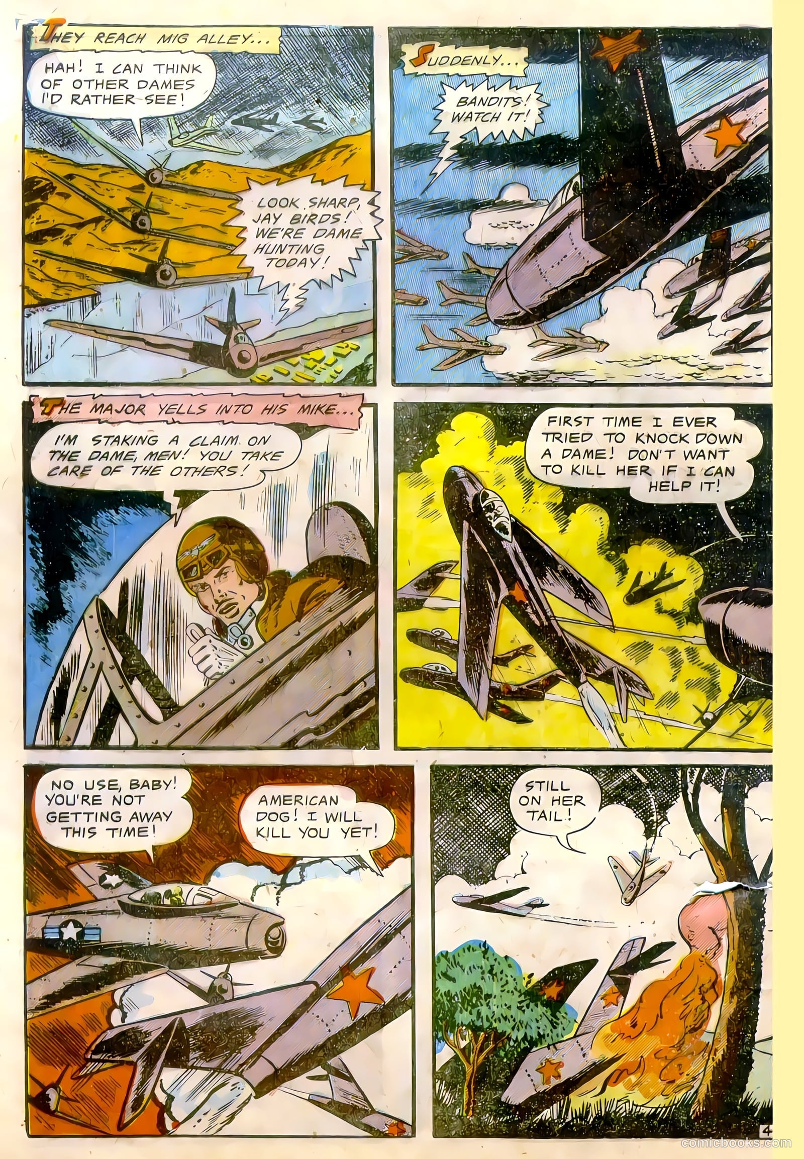 U.S. Fighting Air Force #1 (1952) — page 32 of 36