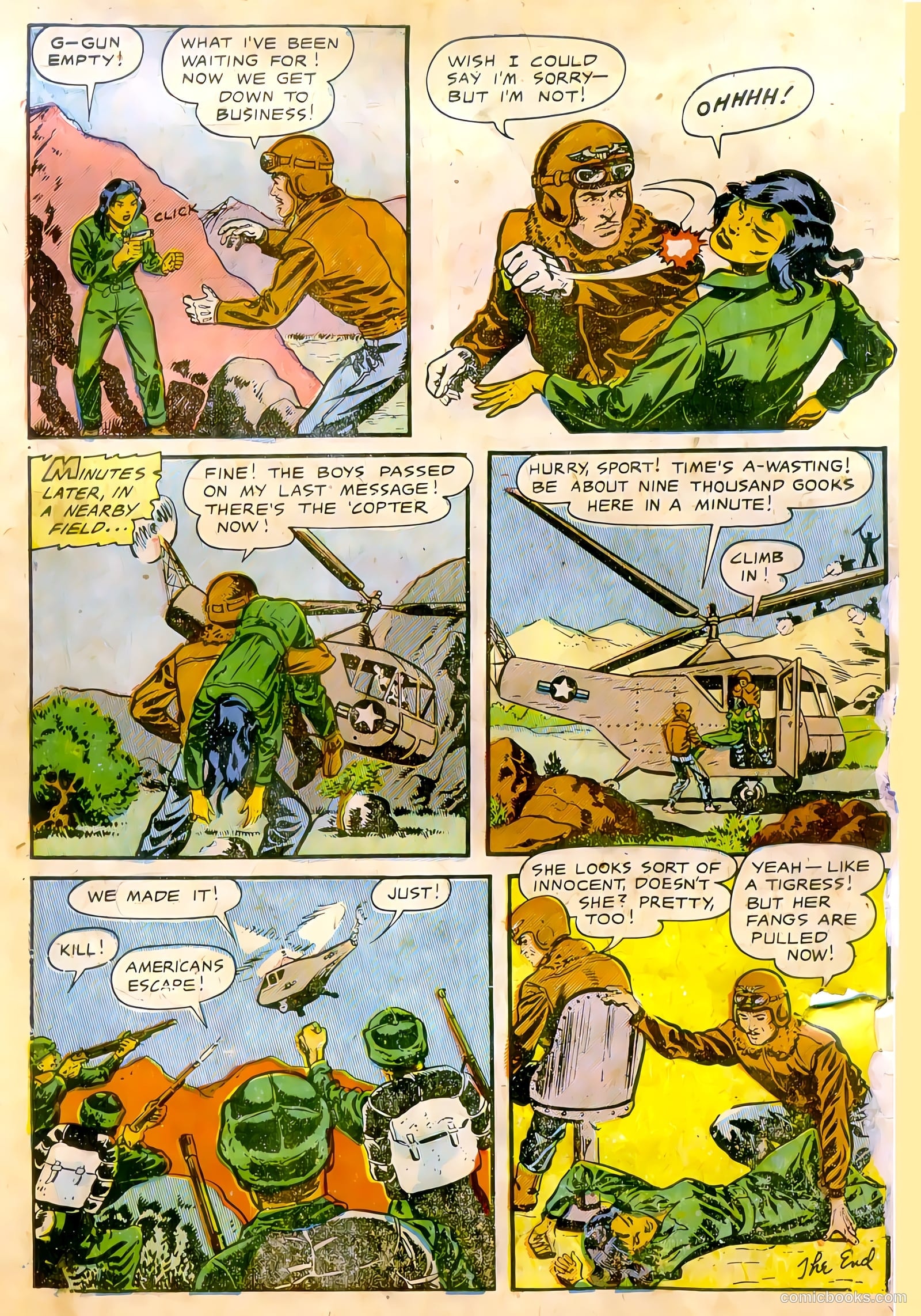 U.S. Fighting Air Force #1 (1952) — page 34 of 36