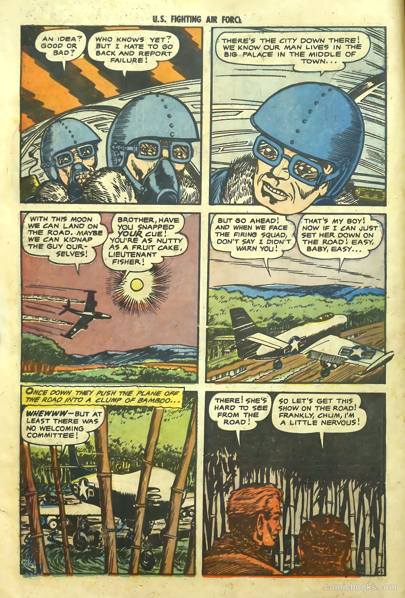 U.S. Fighting Air Force #10 (1954) — page 6 of 36