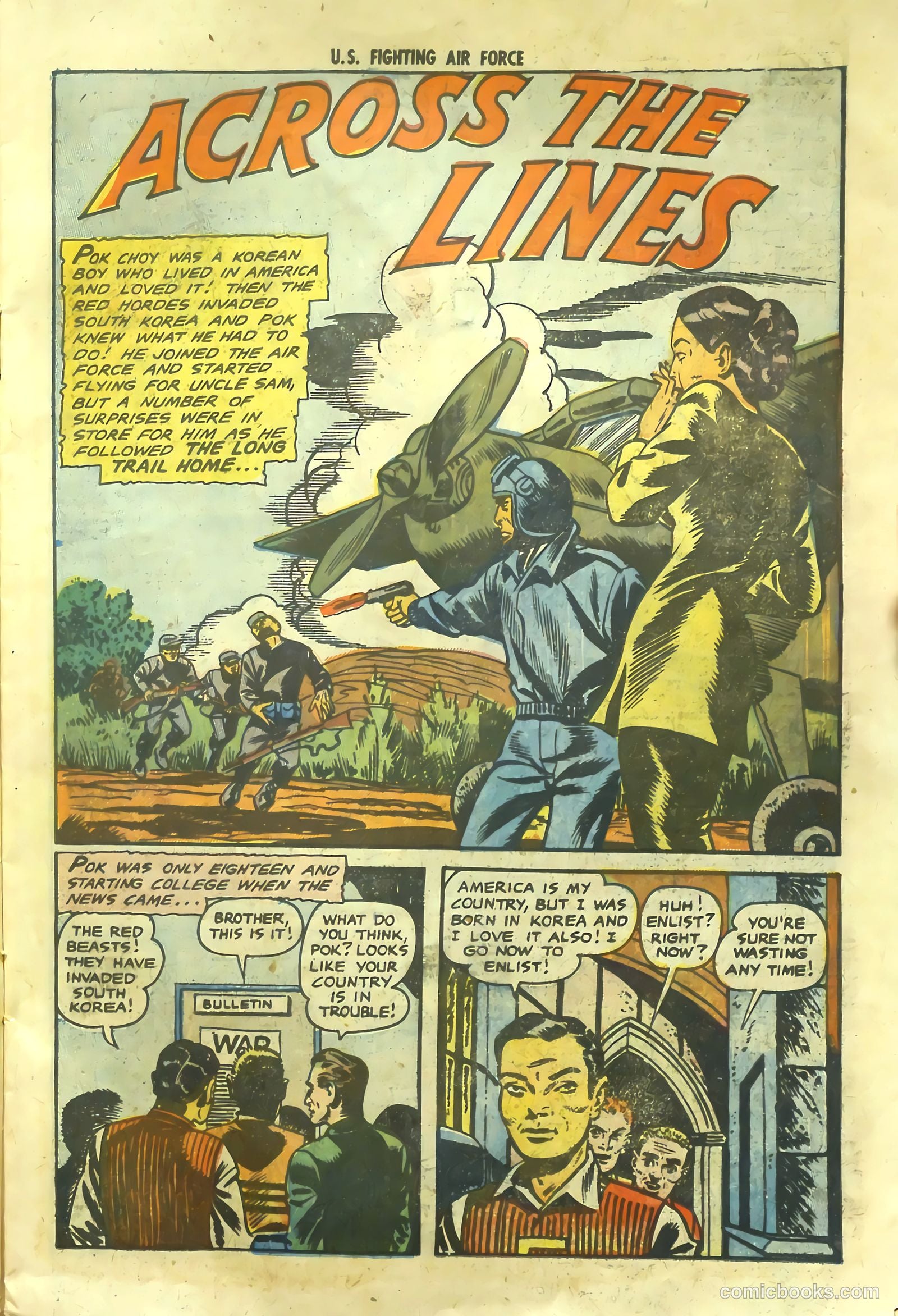 U.S. Fighting Air Force #10 (1954) — page 11 of 36
