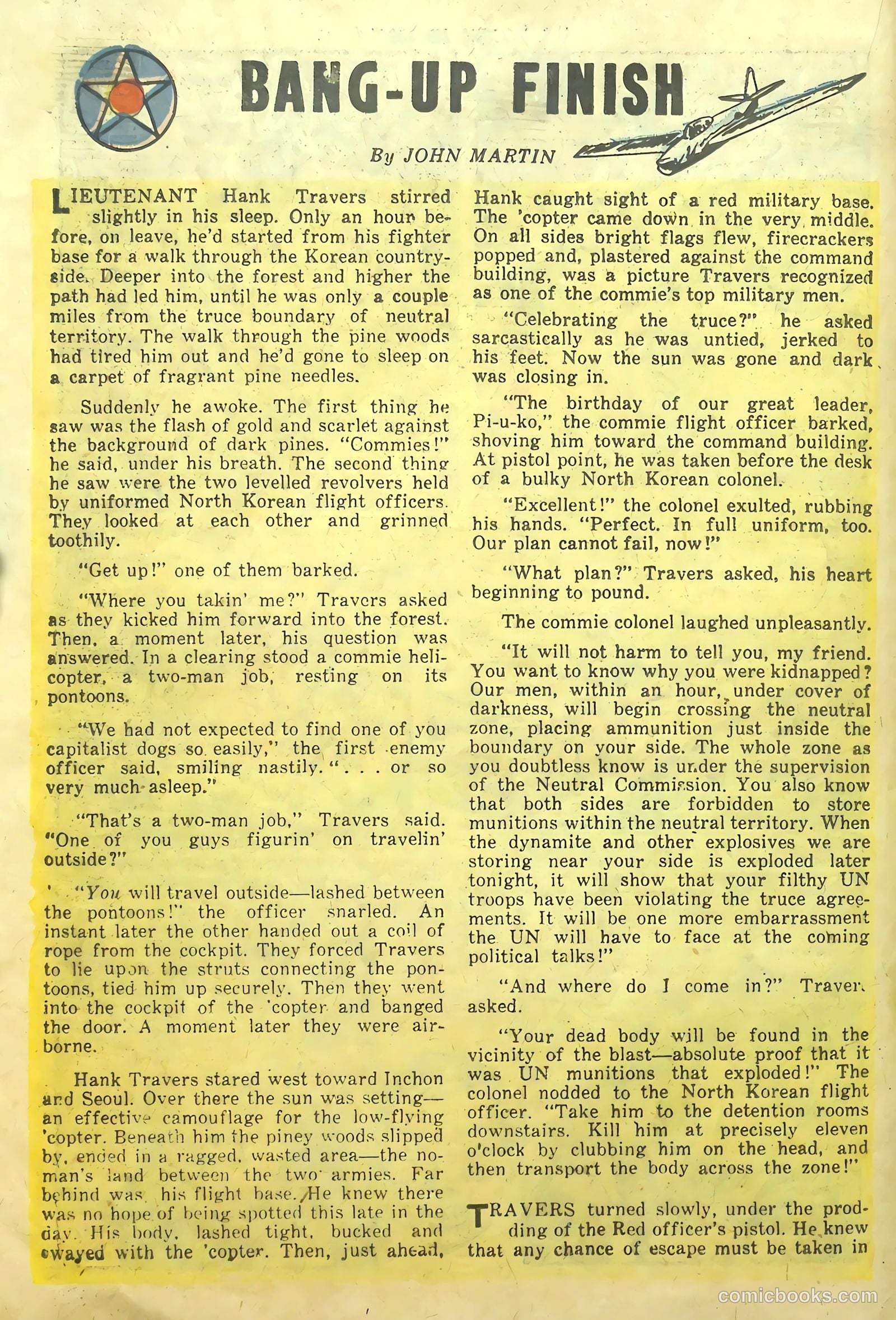 U.S. Fighting Air Force #10 (1954) — page 18 of 36