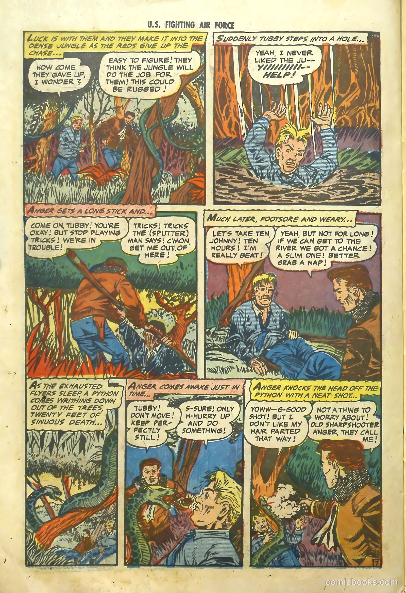 U.S. Fighting Air Force #10 (1954) — page 26 of 36
