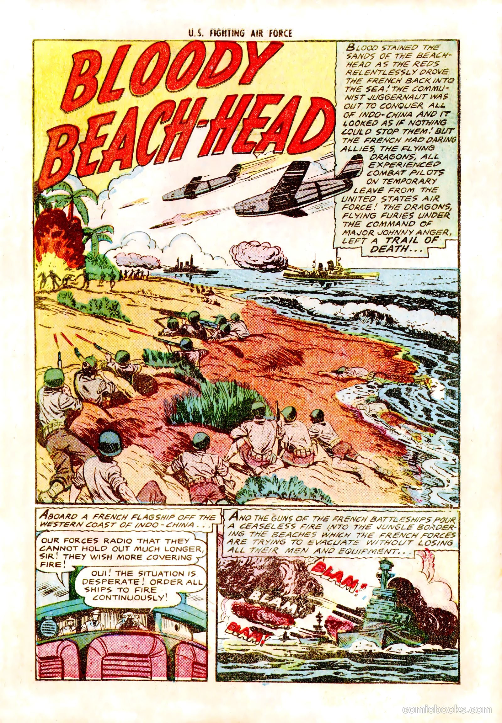 U.S. Fighting Air Force #11 (1954) — page 3 of 36
