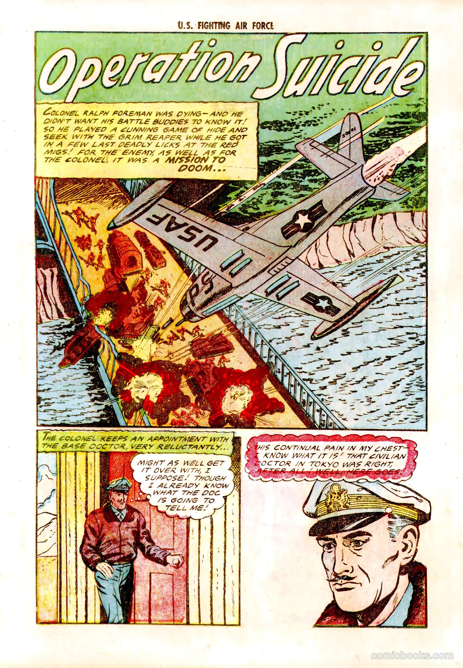 U.S. Fighting Air Force #11 (1954) — page 11 of 36