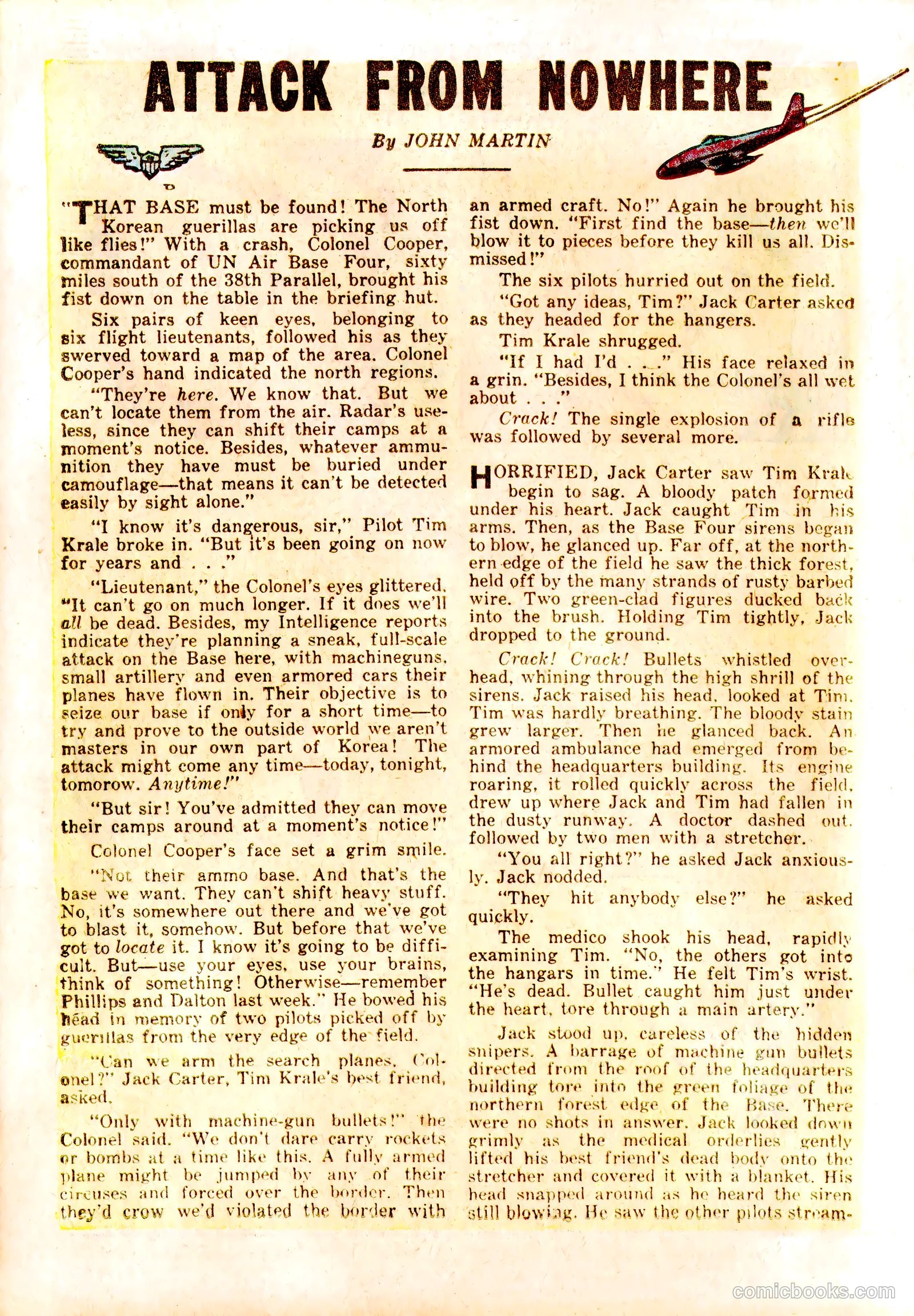 U.S. Fighting Air Force #11 (1954) — page 18 of 36