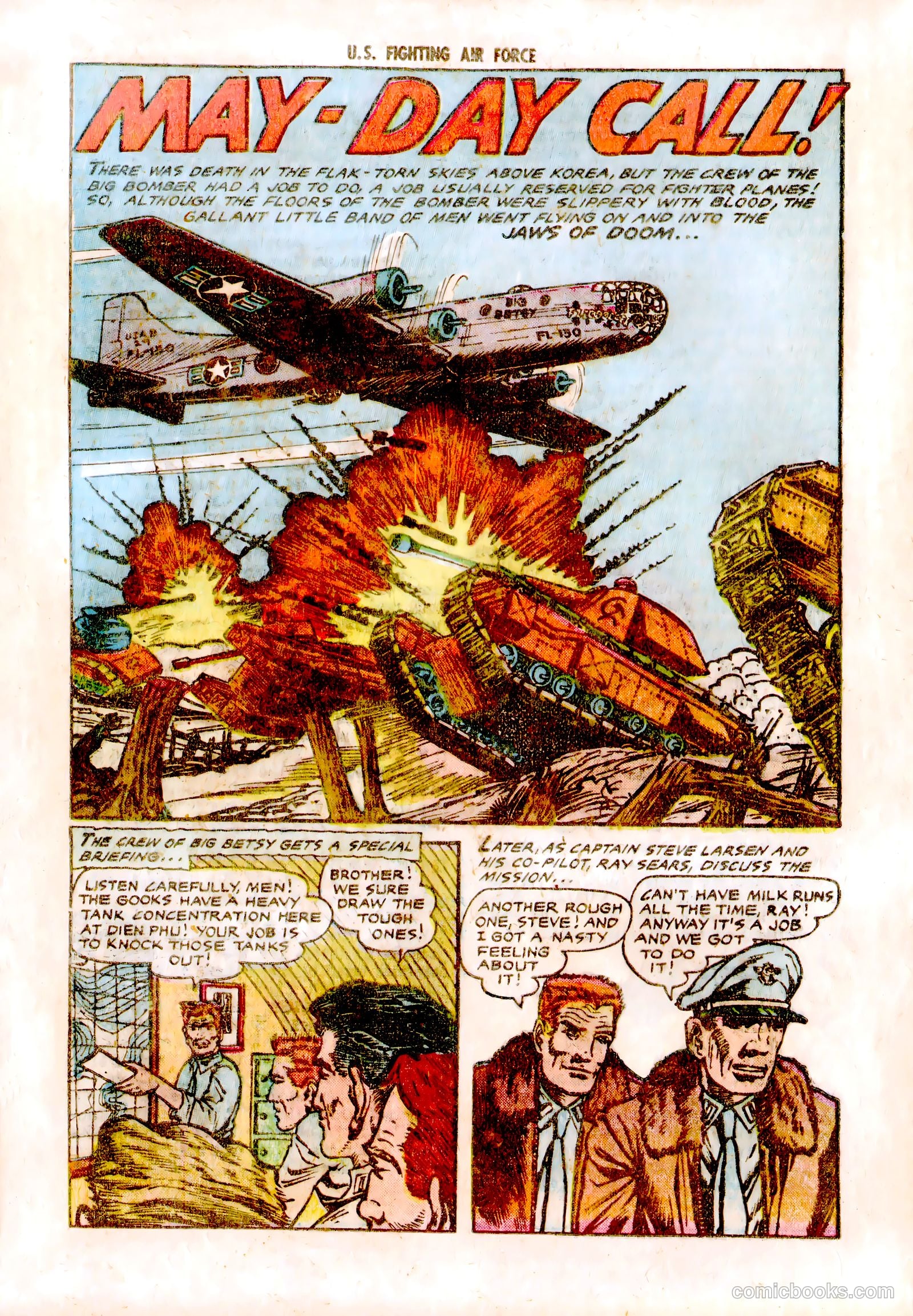 U.S. Fighting Air Force #11 (1954) — page 20 of 36