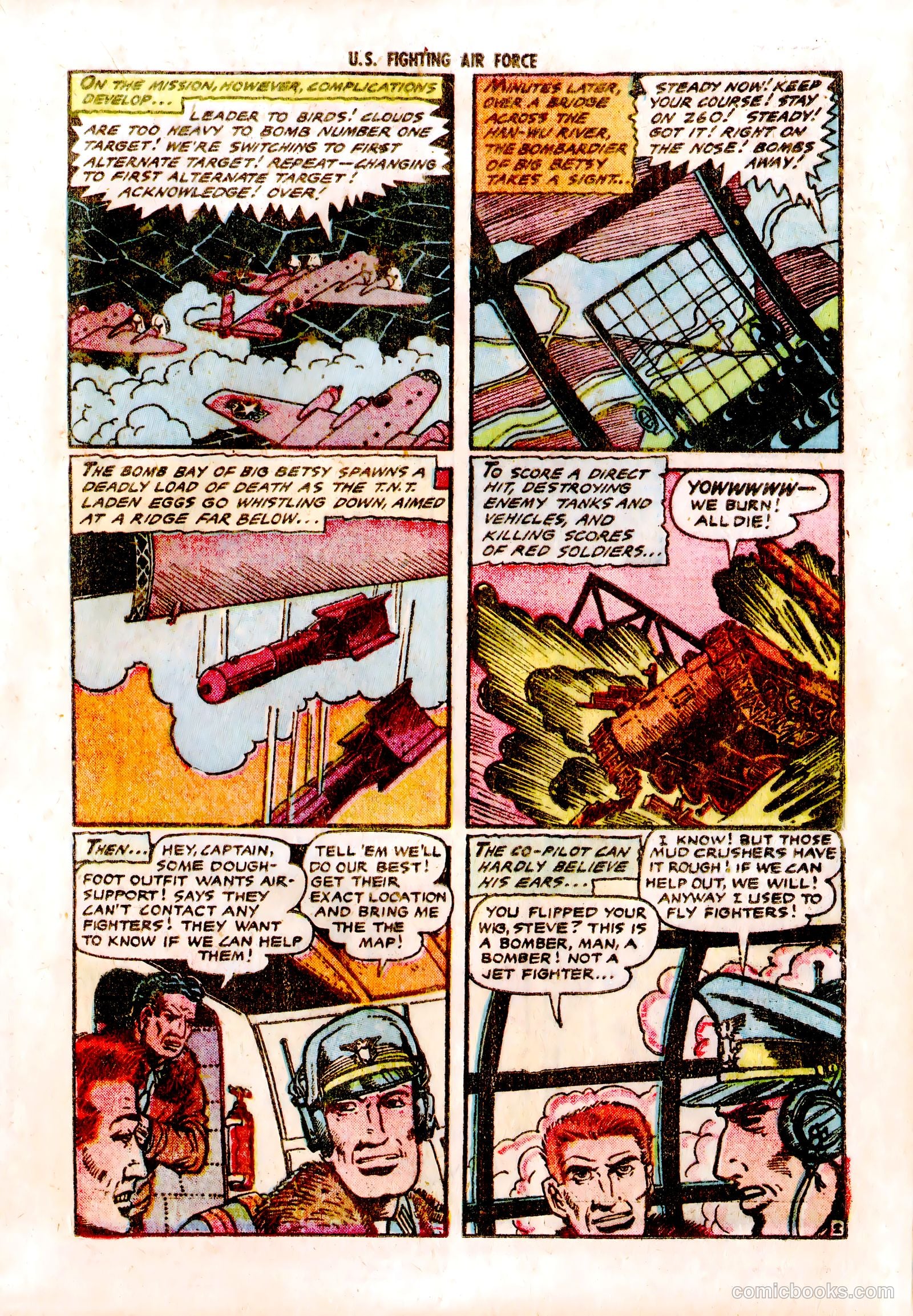 U.S. Fighting Air Force #11 (1954) — page 21 of 36