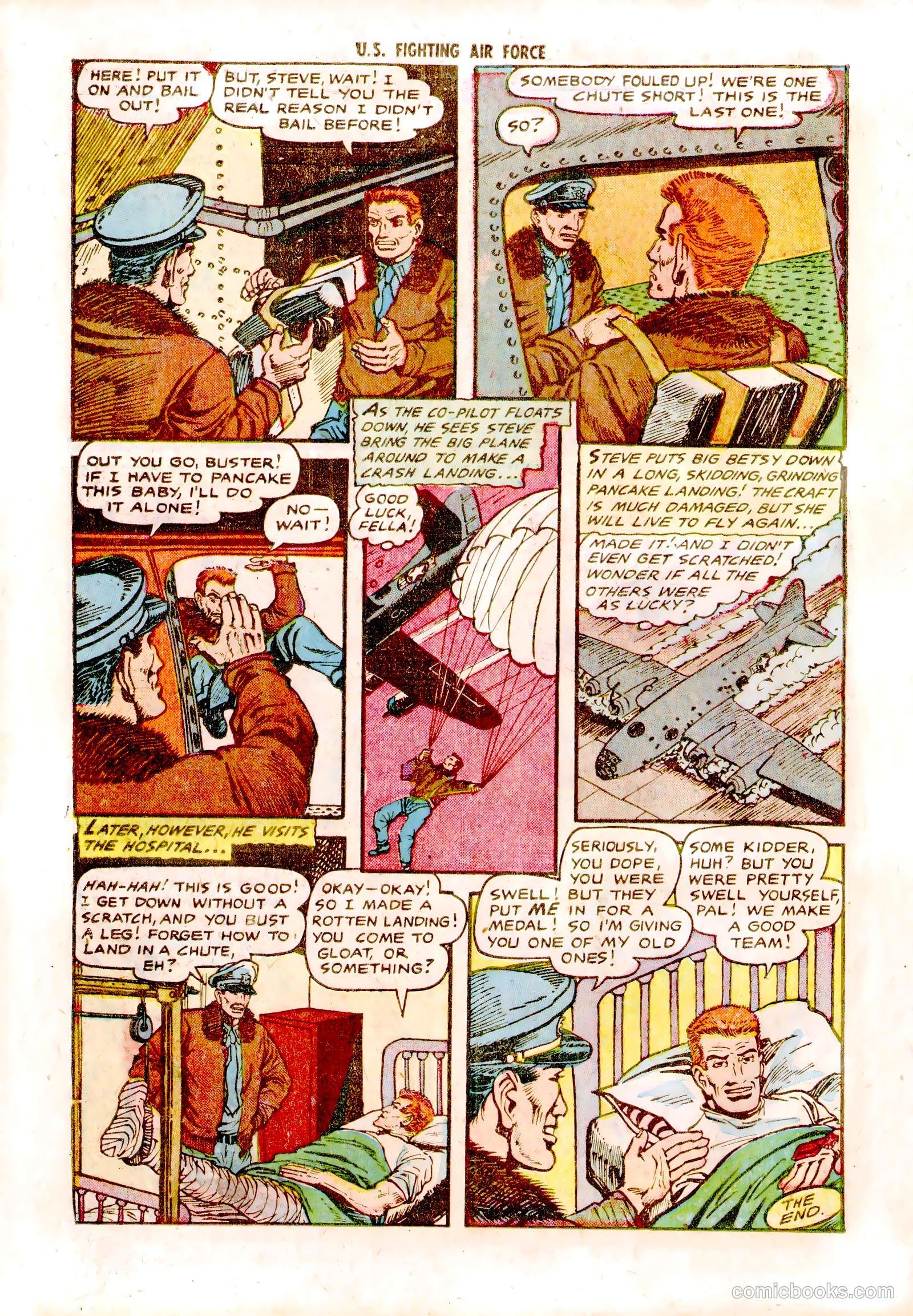 U.S. Fighting Air Force #11 (1954) — page 26 of 36
