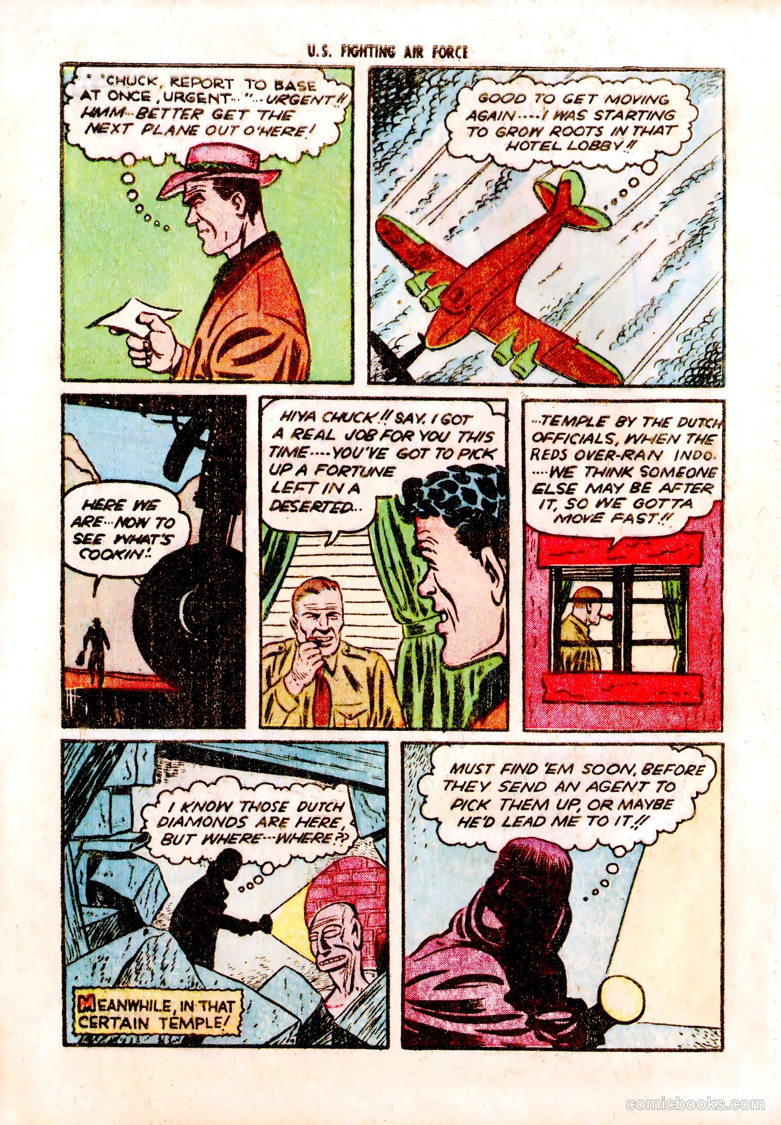 U.S. Fighting Air Force #11 (1954) — page 28 of 36