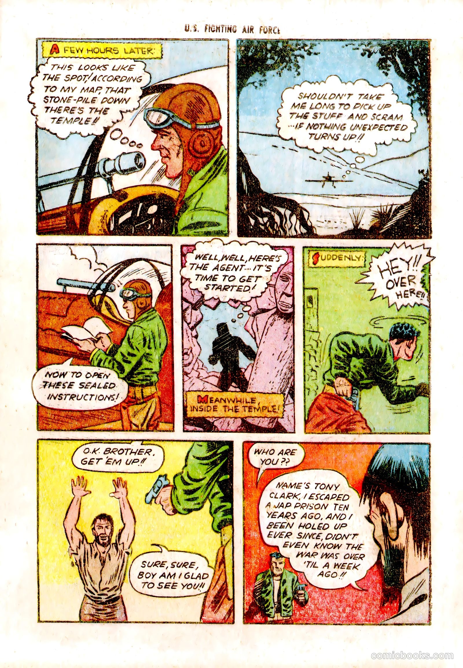 U.S. Fighting Air Force #11 (1954) — page 29 of 36