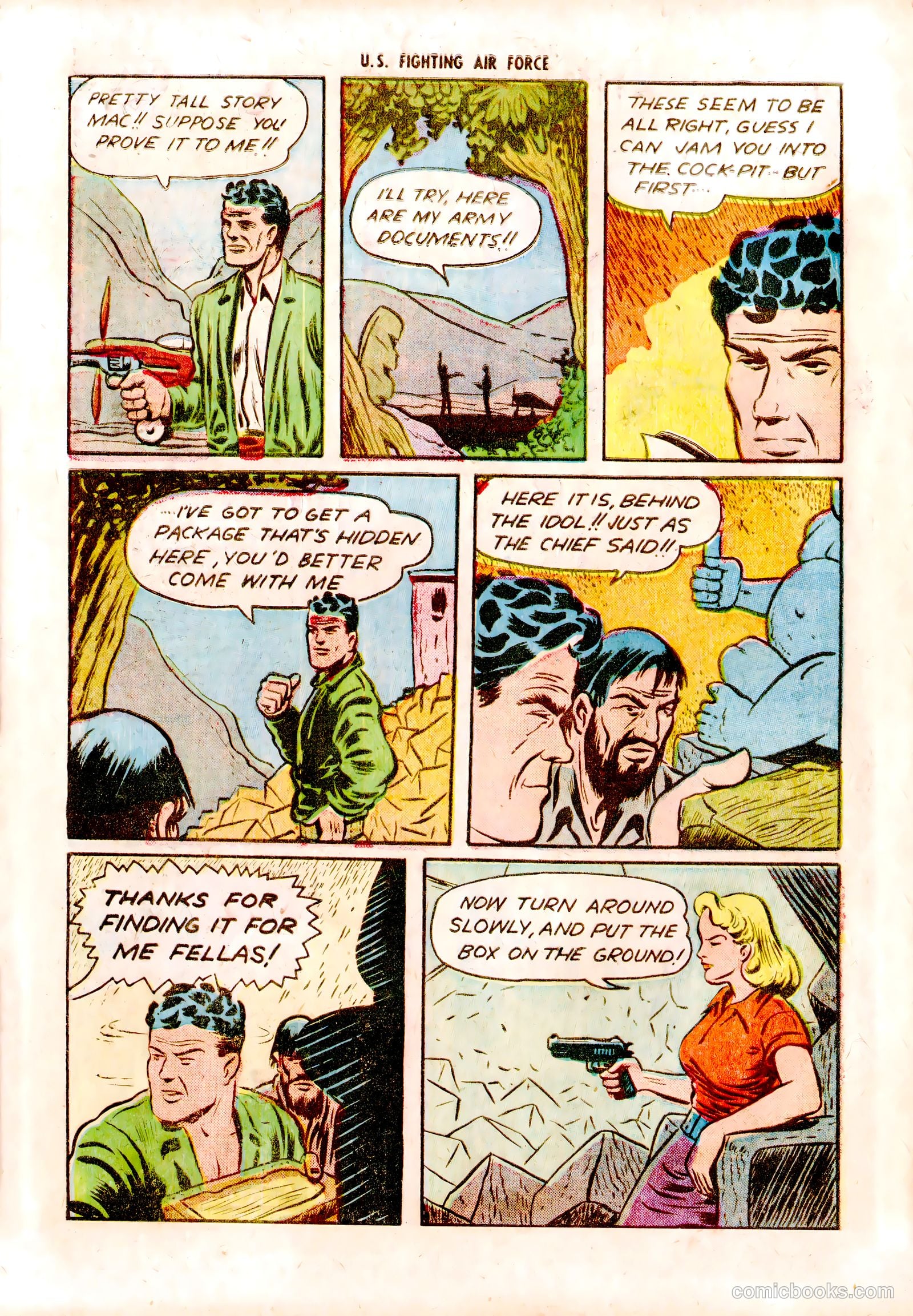U.S. Fighting Air Force #11 (1954) — page 30 of 36