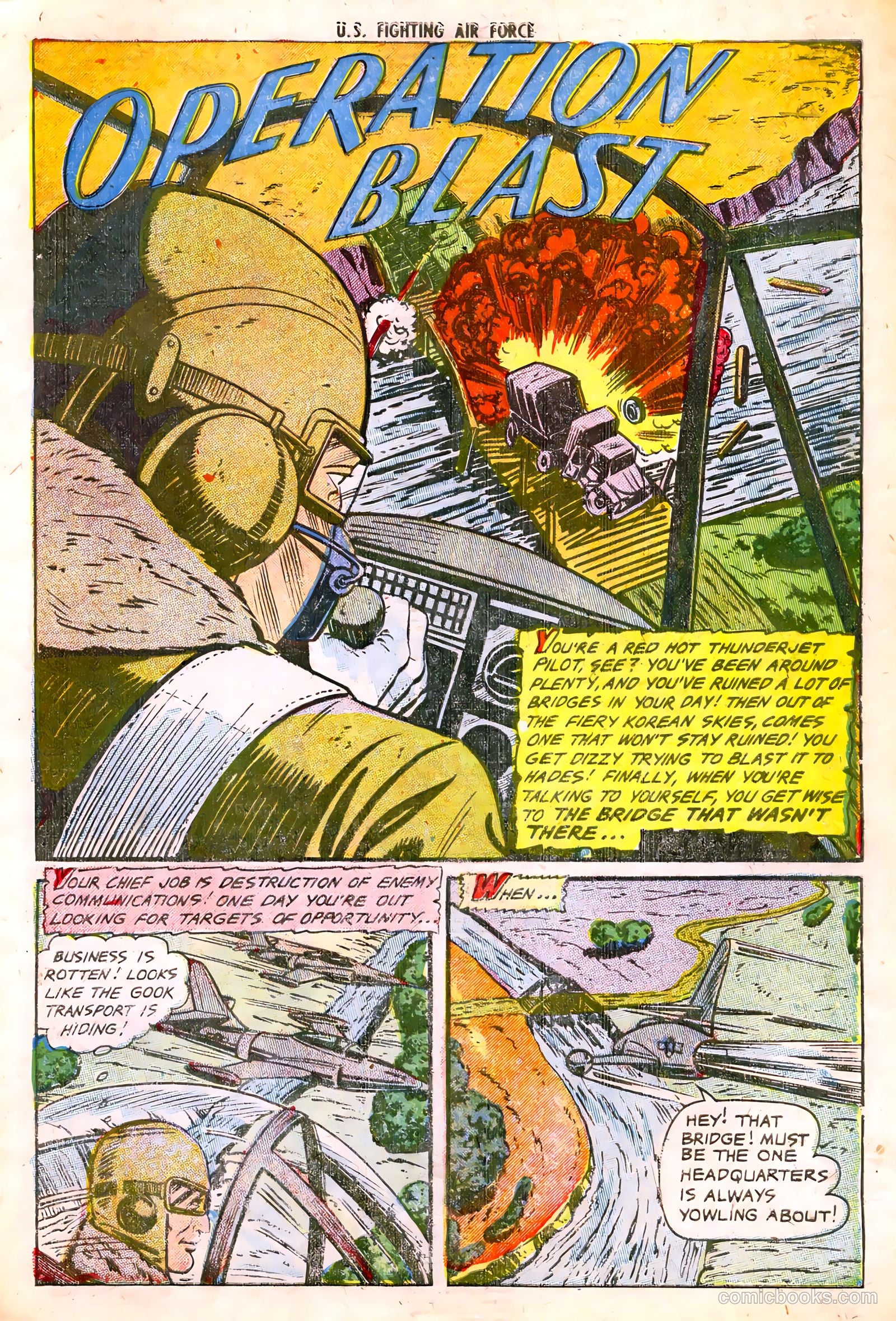 U.S. Fighting Air Force #13 (1955) — page 3 of 36