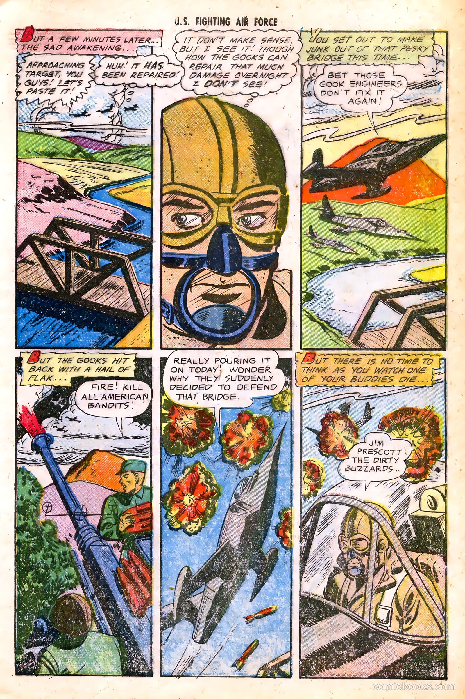 U.S. Fighting Air Force #13 (1955) — page 5 of 36