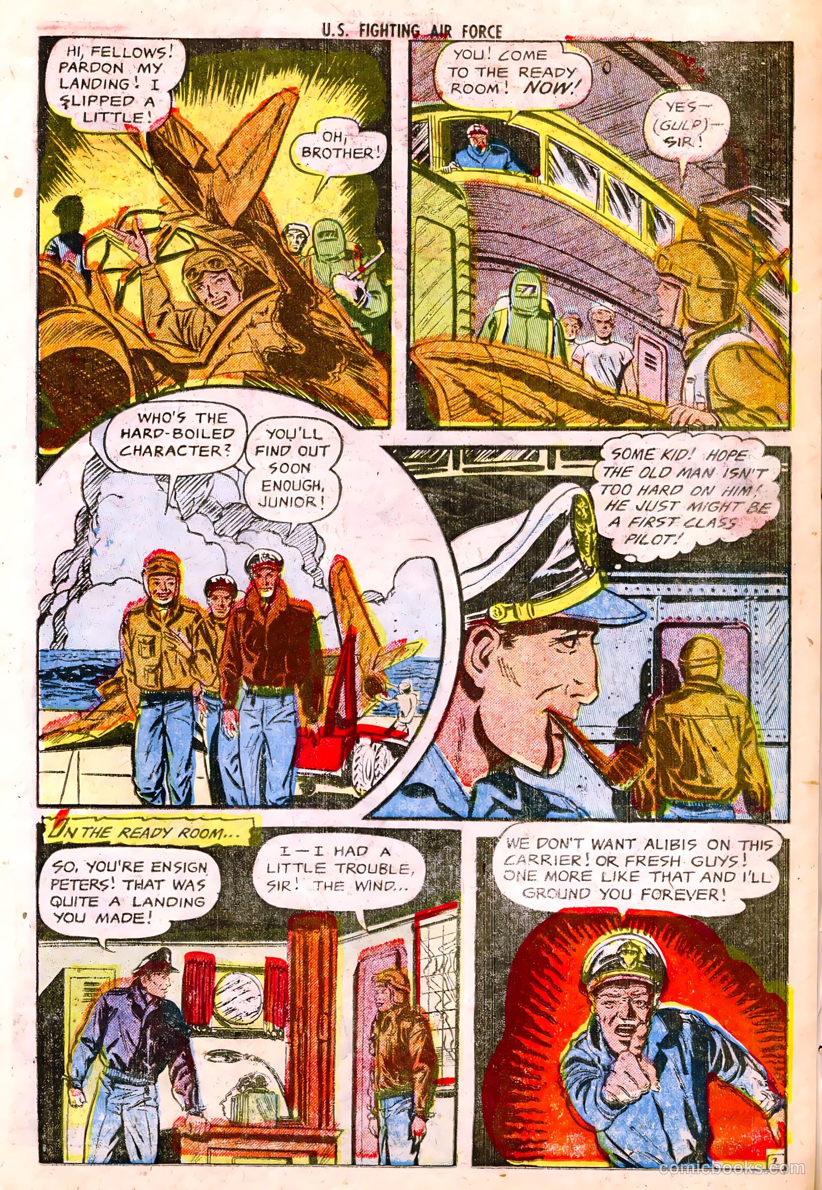 U.S. Fighting Air Force #13 (1955) — page 11 of 36