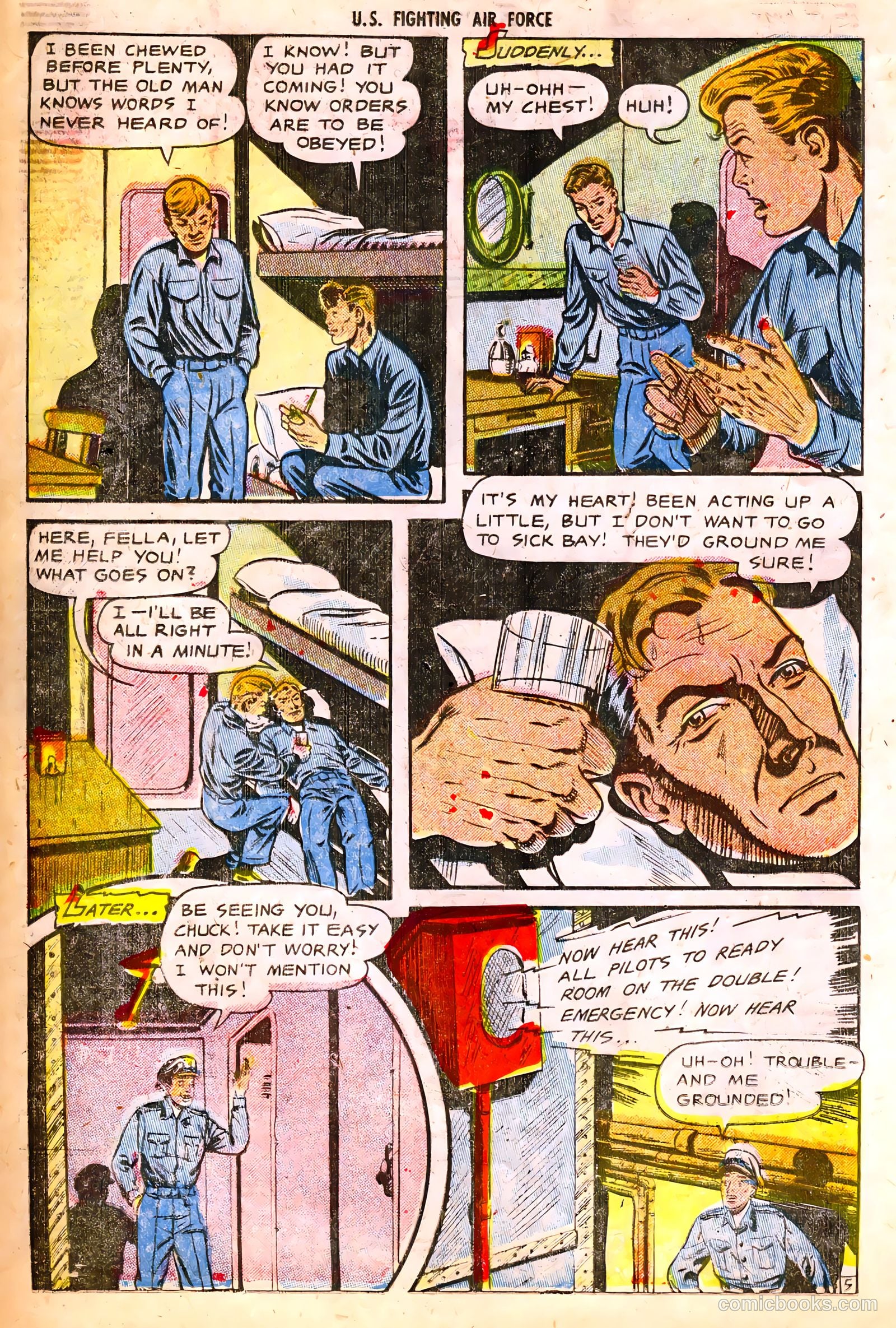 U.S. Fighting Air Force #13 (1955) — page 14 of 36